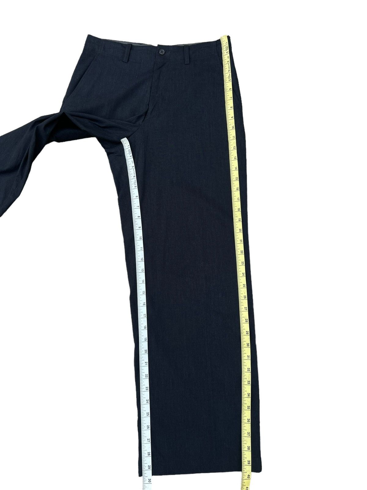 Yohji Yamamoto Vintage Yohji Yamamoto A.A.R Durban Stretch Wide Leg Trouser Size US 30 / EU 46 - 4 Thumbnail
