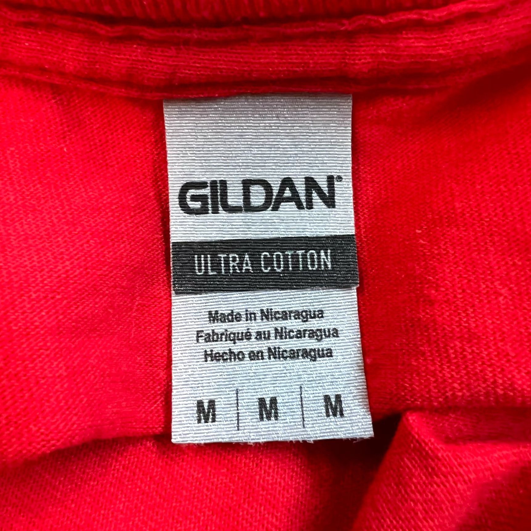 Gildan Gildan Men's Long Sleeve Crew Neck Pullover Sweatshirt Ultra Cotton Red Size M Casual Size US M / EU 48-50 / 2 - 3 Thumbnail