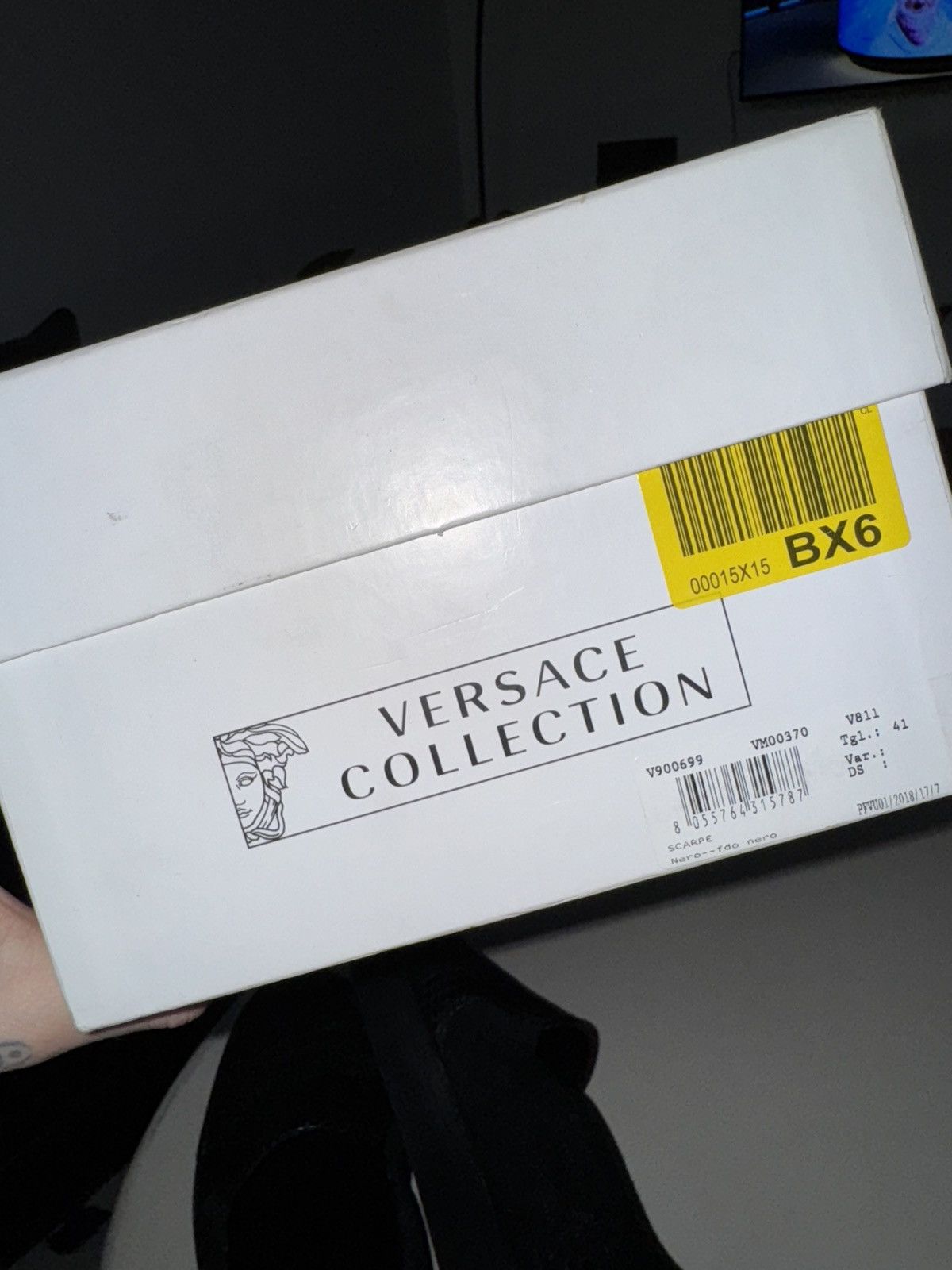 Versace Versace Collection Black Snake Skin Slip Ons Designer Shoes Size US 8 / EU 41 - 4 Thumbnail