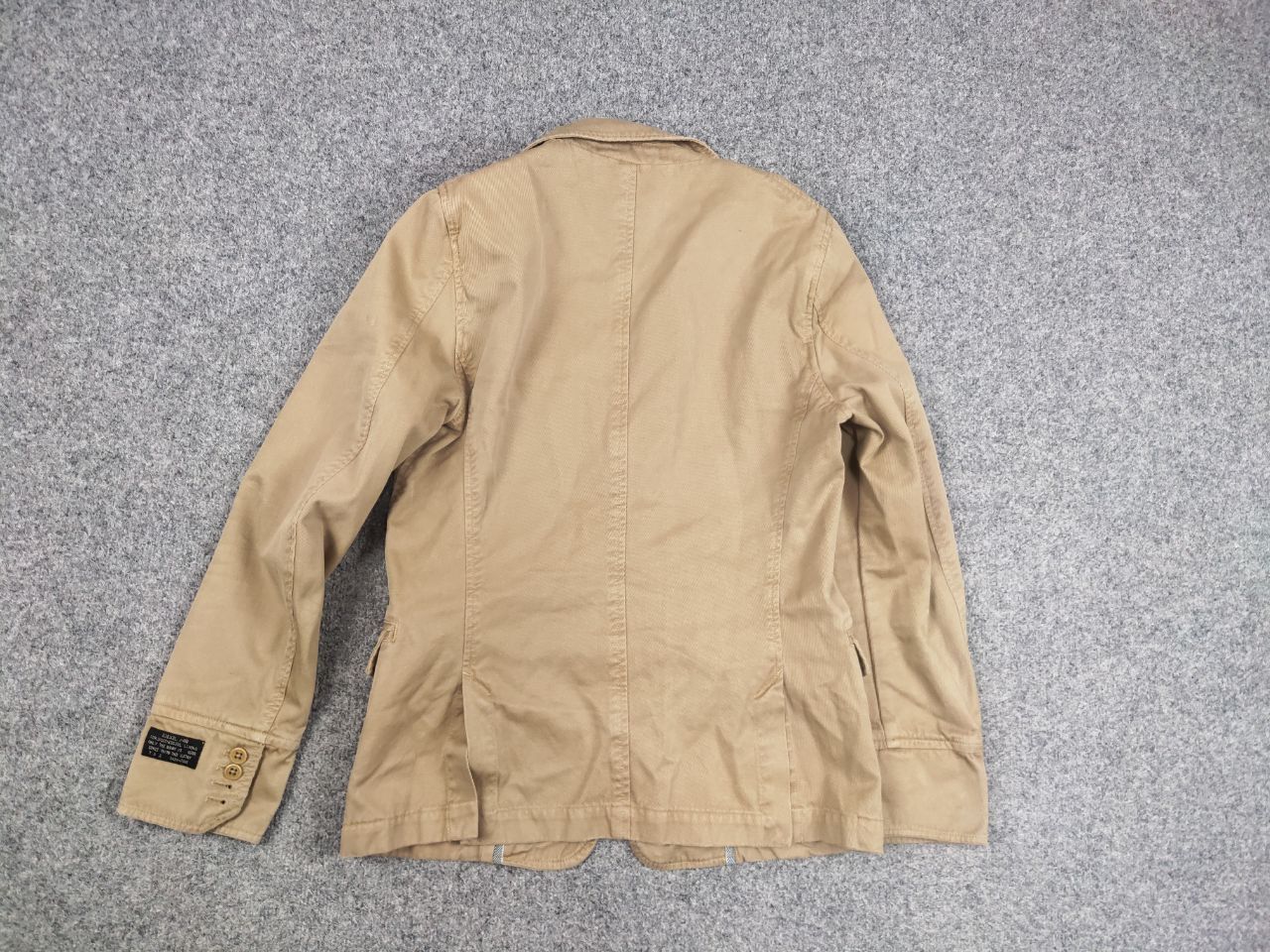 Diesel Vintage 90's Diesel Military Apparel Canvas Blazer Jacket Size US M / EU 48-50 / 2 - 10 Thumbnail