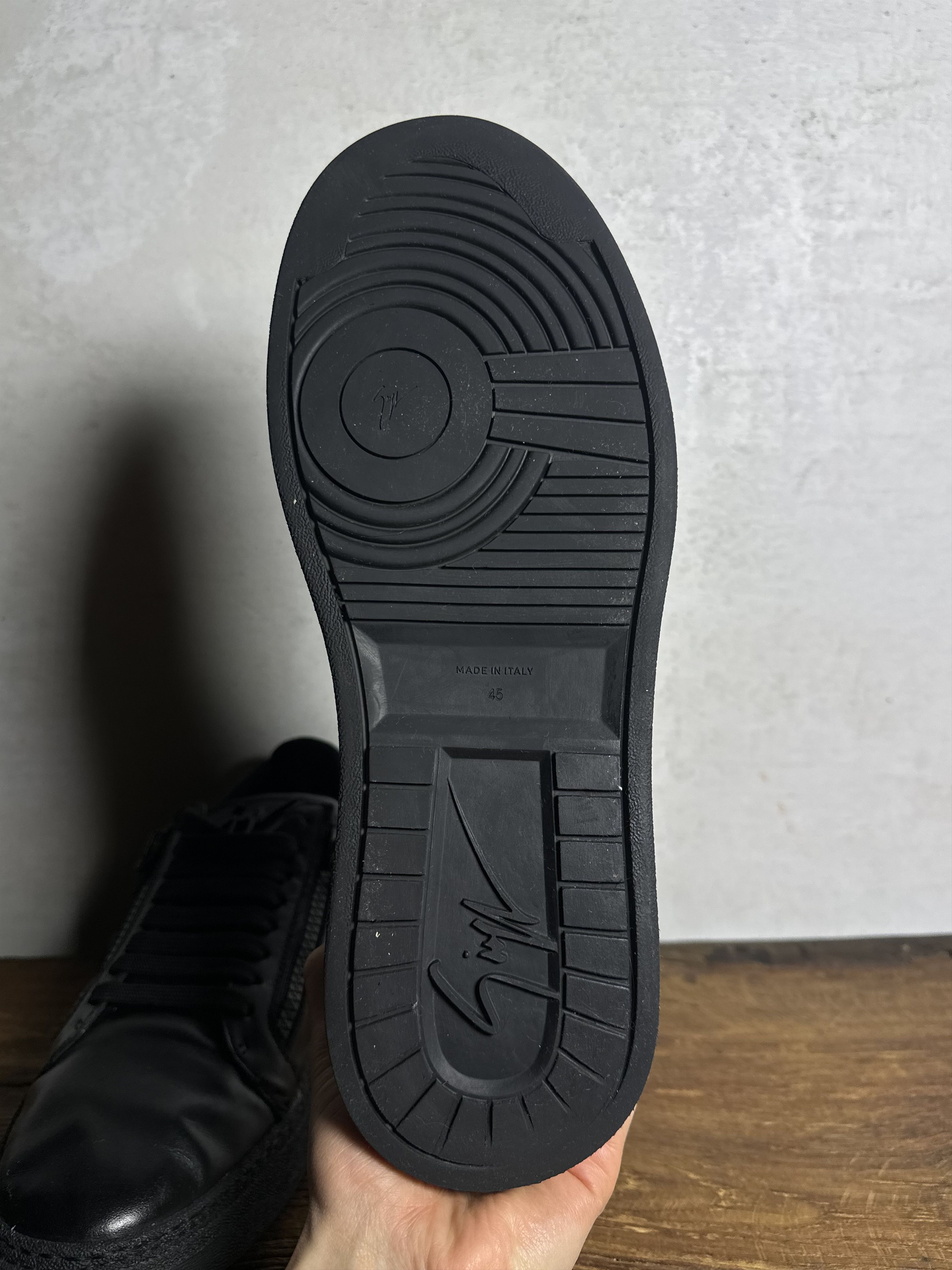 Giuseppe Zanotti Giuseppe Zanotti GZ94 double-zip low-top Sneakers Size US 12 / EU 45 - 12 Thumbnail