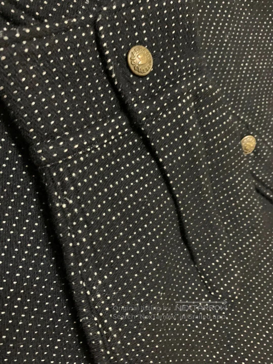 Japanese Brand Gladhand Flannel Shirt with Classic Logo Buttons. Size US M / EU 48-50 / 2 - 7 Thumbnail