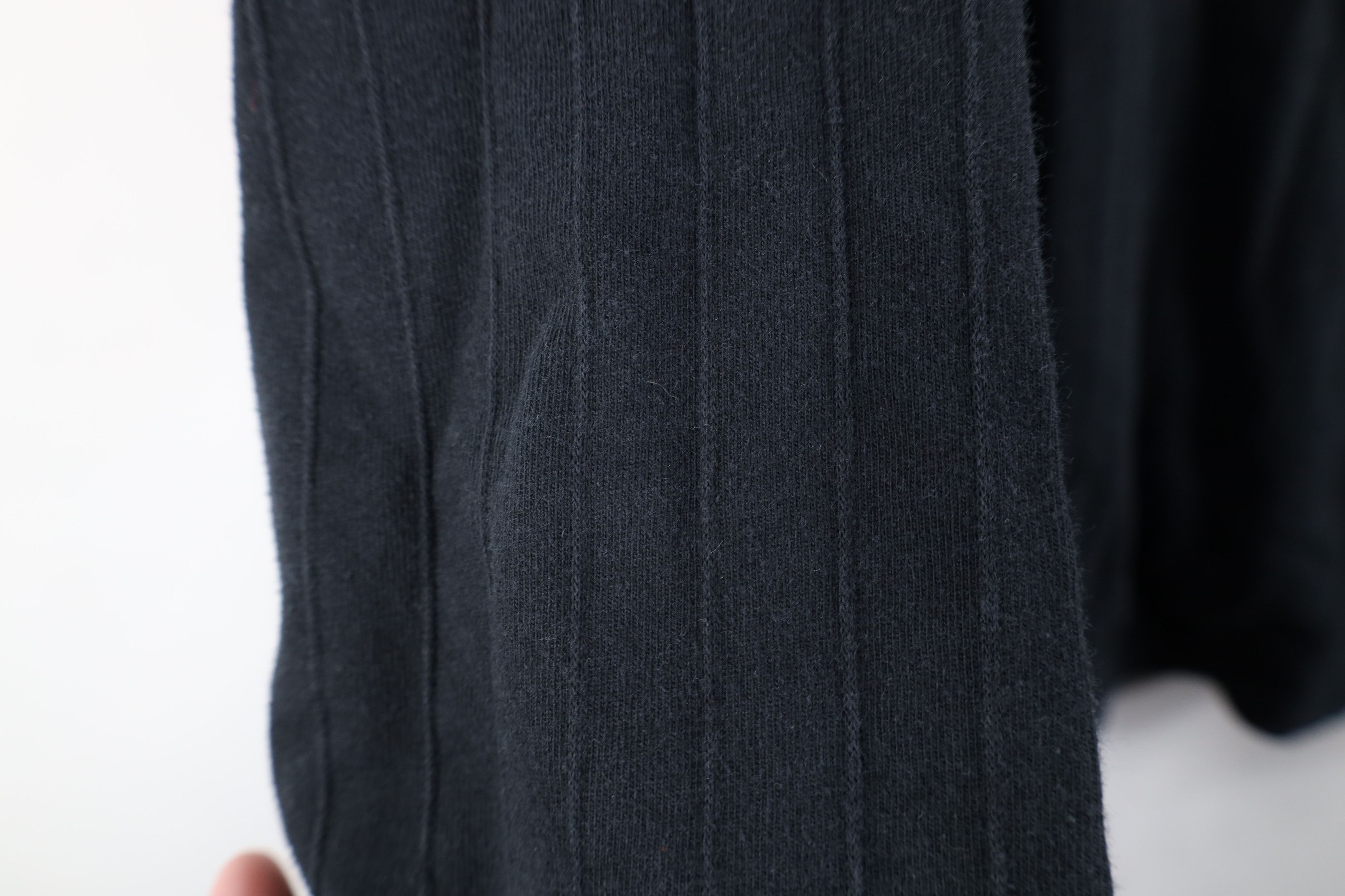 Vintage Vintage 90s Streetwear Ribbed Mock Neck Long Sleeve T-Shirt Size US XL / EU 56 / 4 - 8 Thumbnail