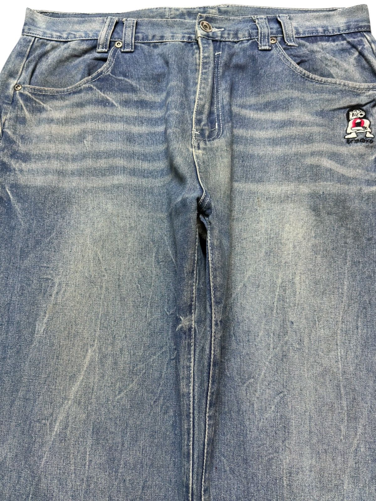 Ecko Unltd. Vintage Ecko Unltd. Baggy Wide Leg Skater Denim Size US 39 - 2 Thumbnail
