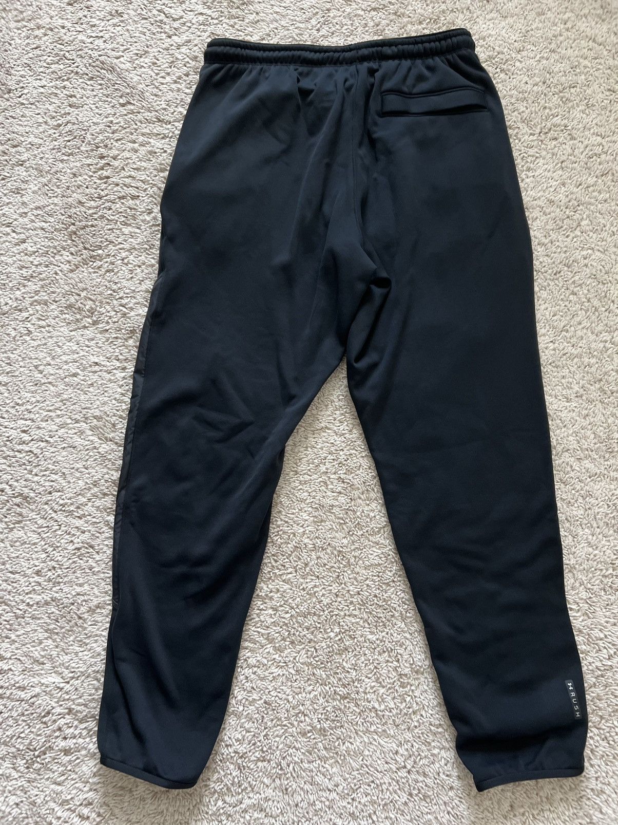 Under Armour Under Armour Men's UA Rush Fleece Pants Black Size US 32 / EU 48 - 11 Thumbnail