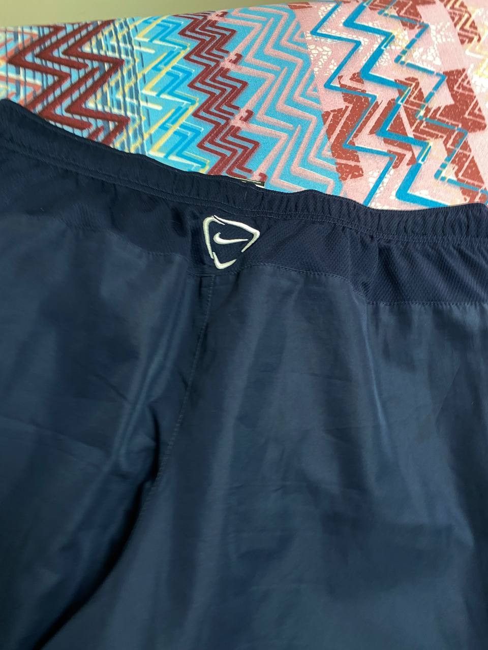 Nike × Vintage 90’s NIKE RARE SWOOSH Y2K RETRO ZIP LOGO TRACK NYLON PANTS Size US 34 / EU 50 - 5 Thumbnail