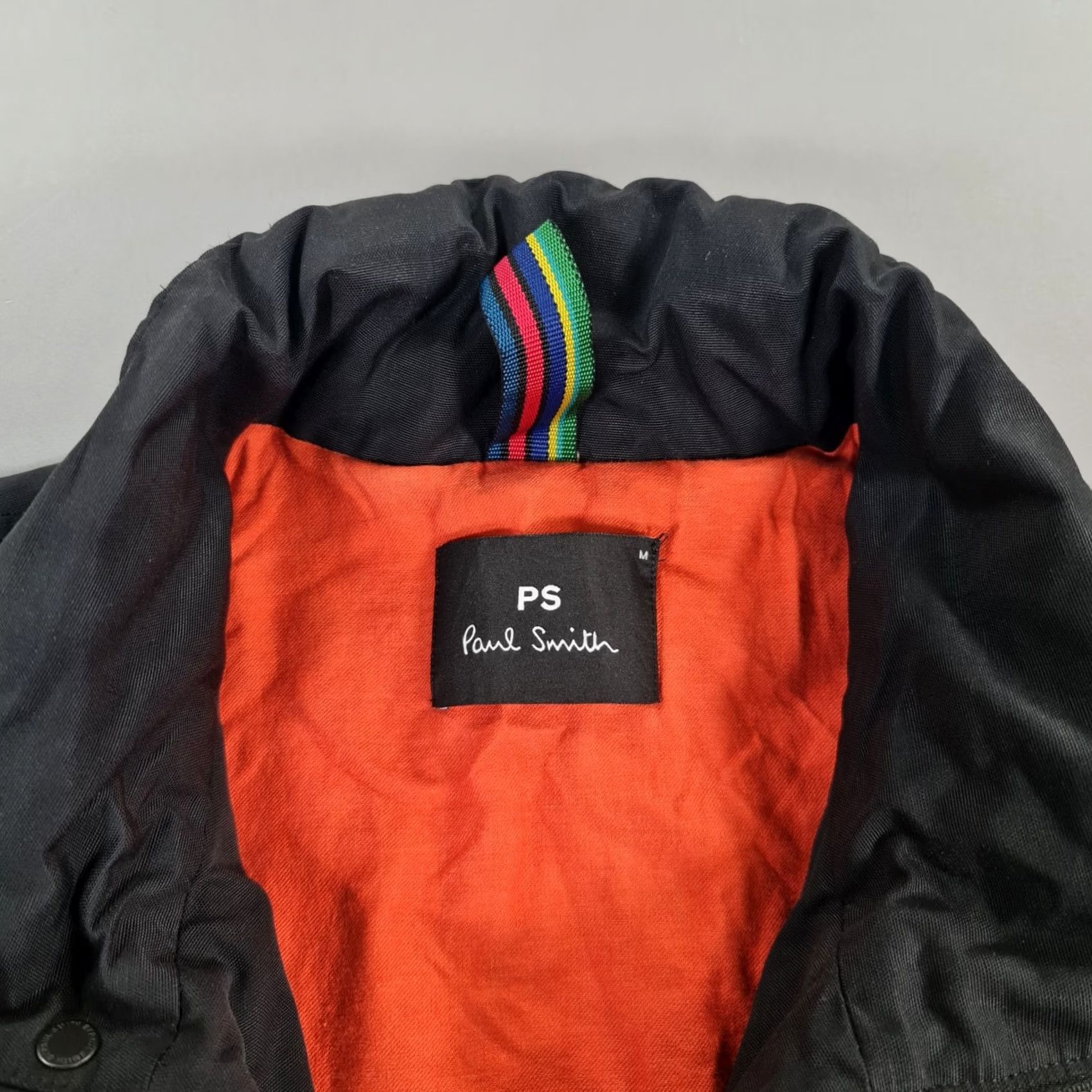 Paul Smith Paul Smith Mens Field Jacket Black Medium Full Zip Hooded Cotton Nylon Casual Size US M / EU 48-50 / 2 - 3 Thumbnail