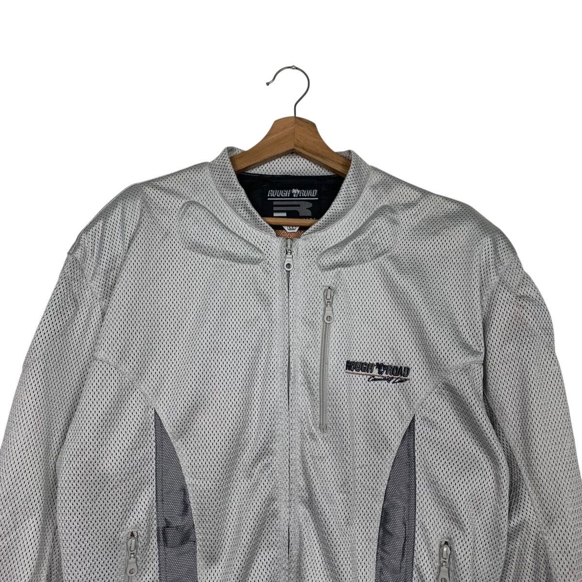 Japanese Brand ROUGH ROAD Mesh Motorcycle Jacket Biker Jacket #2832-C128 Size US L / EU 52-54 / 3 - 2 Thumbnail