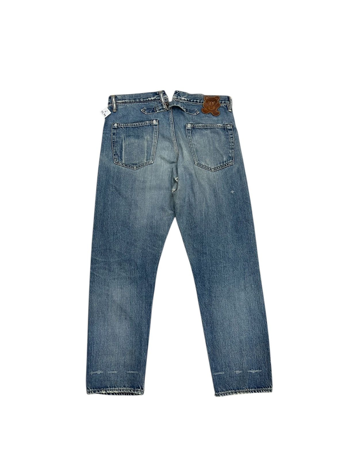 Hysteric Glamour HYSTERIC GLAMOUR SELVEDGE DISTRESSED DENIM Size US 31 - 2 Thumbnail
