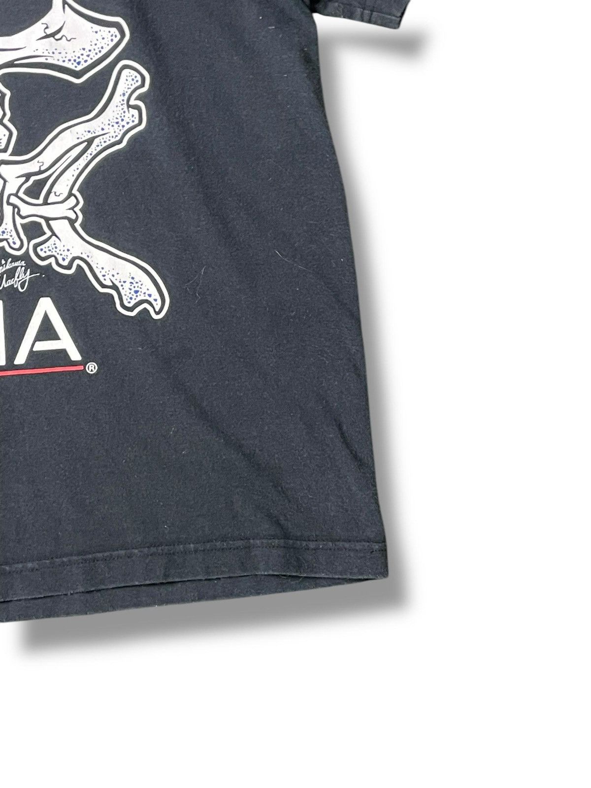 Japanese Brand × Vintage Vintage Zima Skull Print Tshirt (2) Size US L / EU 52-54 / 3 - 7 Thumbnail
