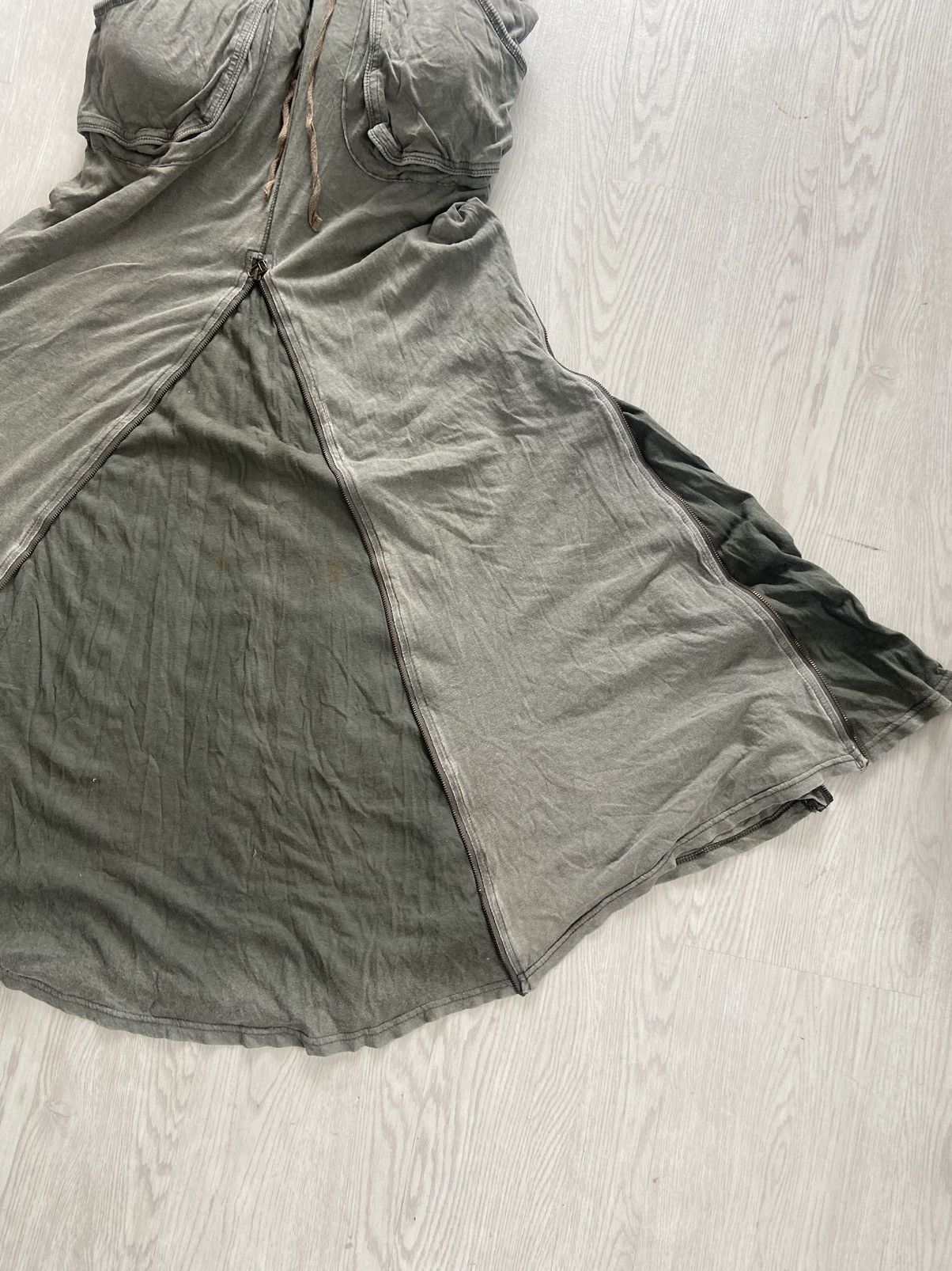Japanese Brand Vintage 2000’s G.O.A Military Bondage Zipper Cargo Skirt Size M / US 6-8 / IT 42-44 - 7 Thumbnail