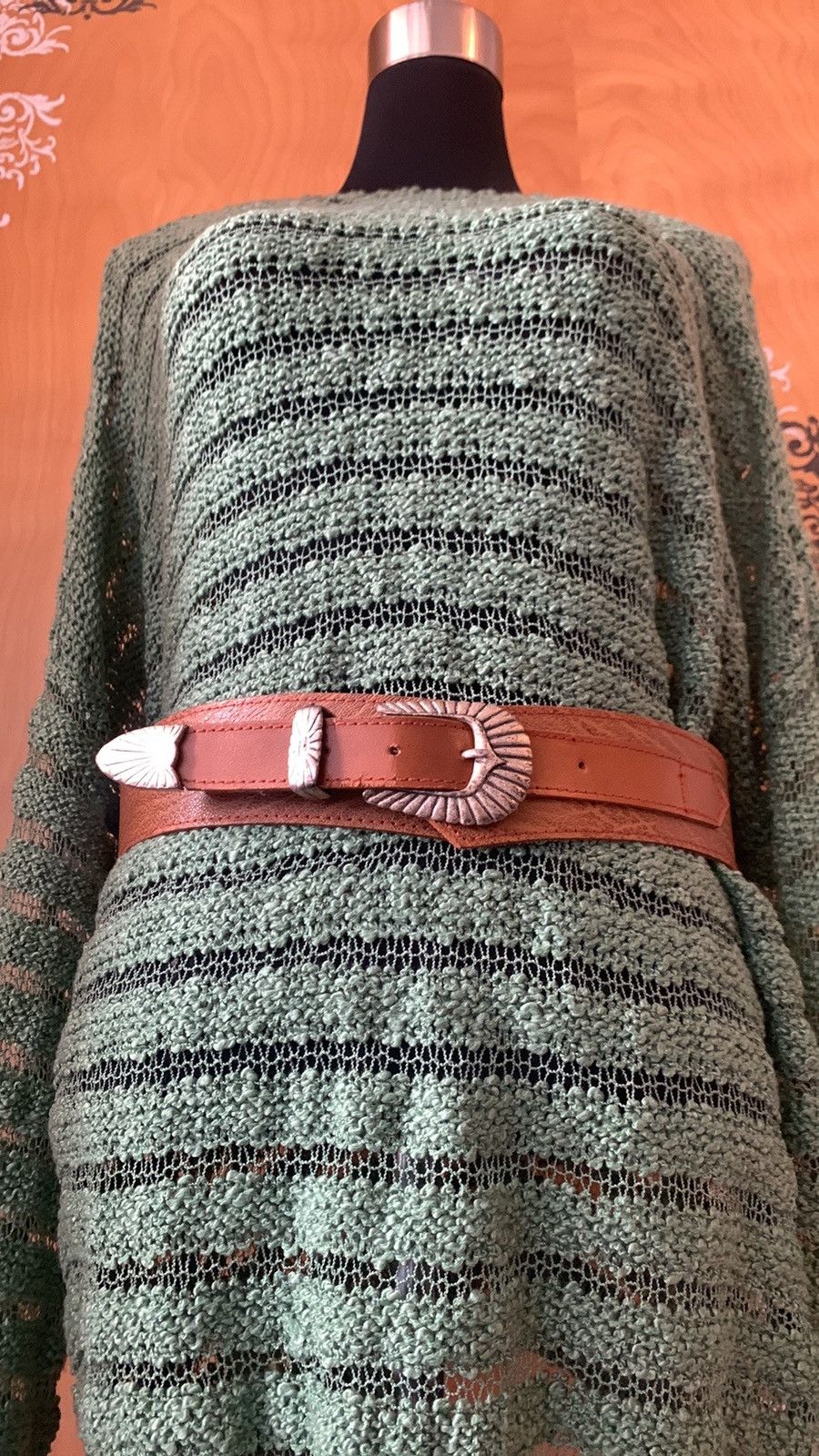 Designer × Other × Vintage Vintage 80s Leather Layered Belt Size ONE SIZE - 6 Thumbnail