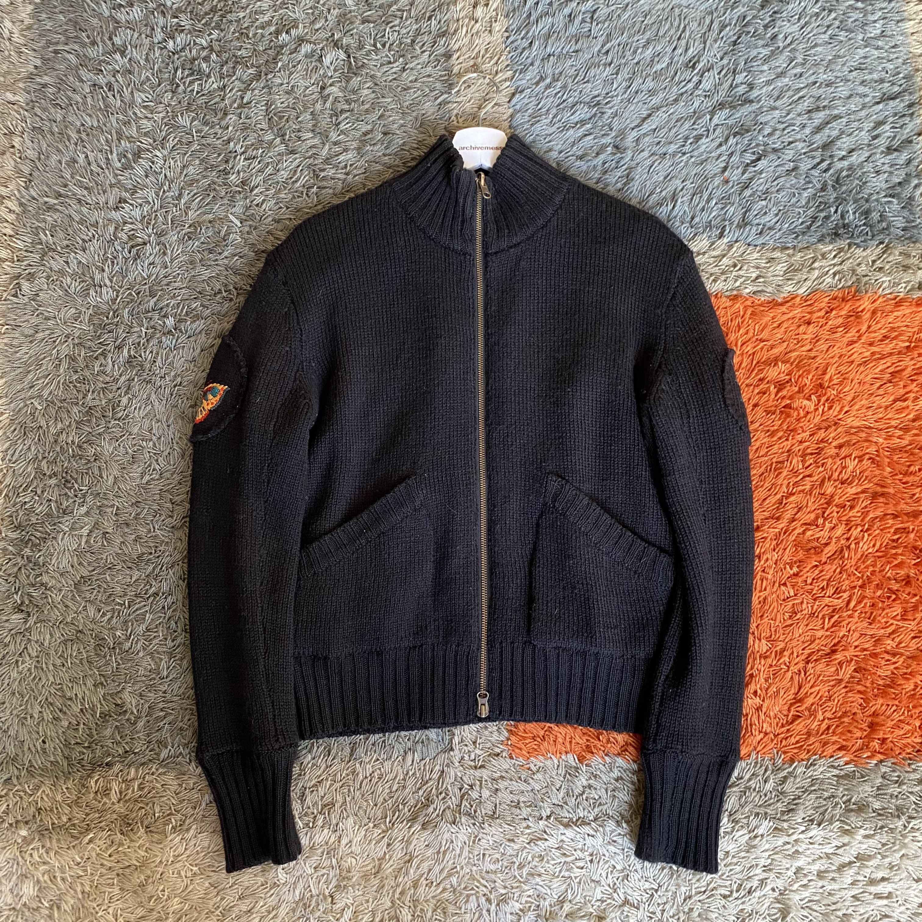 Yohji Yamamoto Yohji Yamamoto Y's Mermaid Wool Bomber Jacket 02 A/W Size US L / EU 52-54 / 3 - 5 Thumbnail