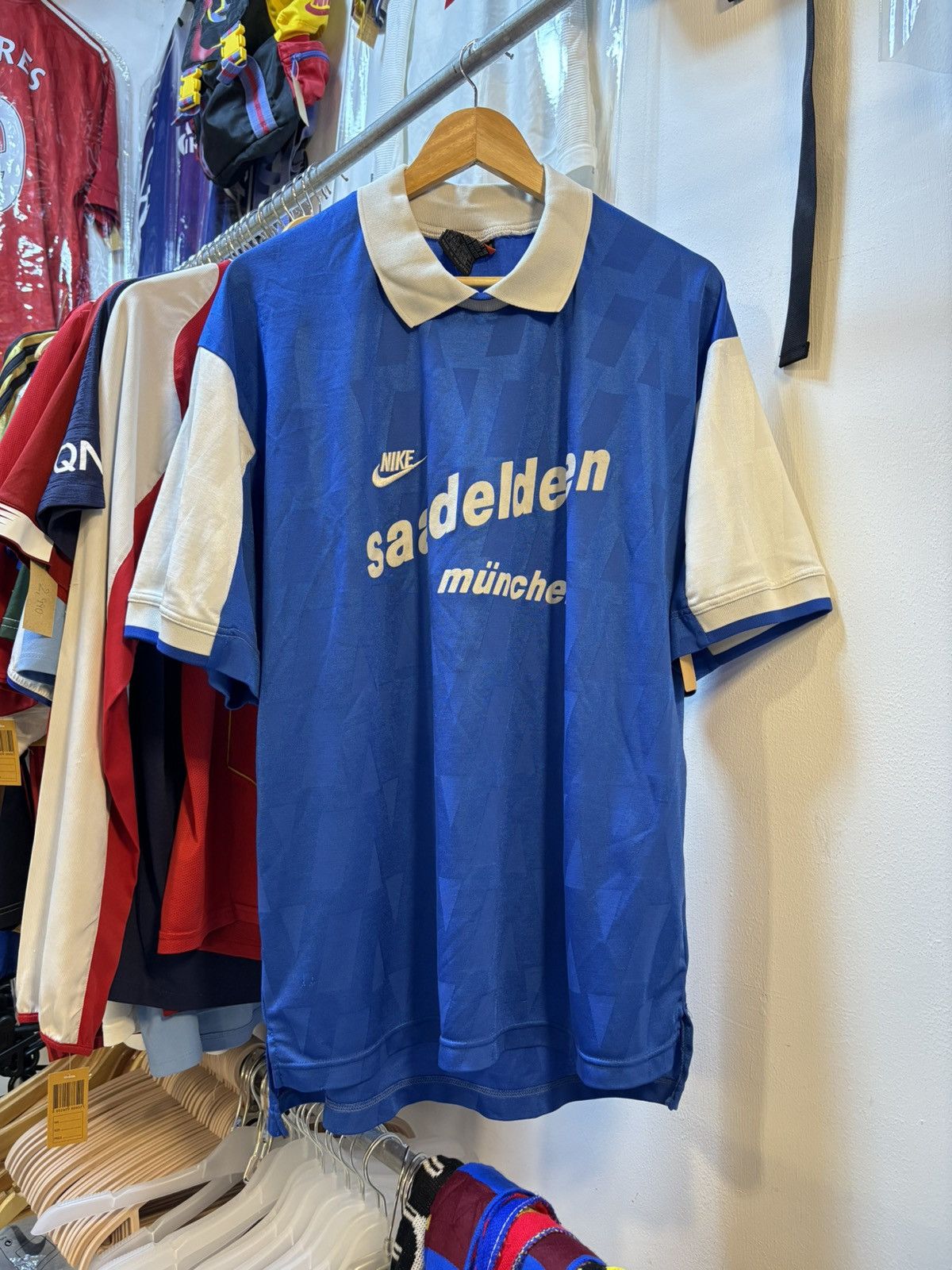 Nike Vintage 90s Nike Jersey Size US XL / EU 56 / 4 - 1 Thumbnail