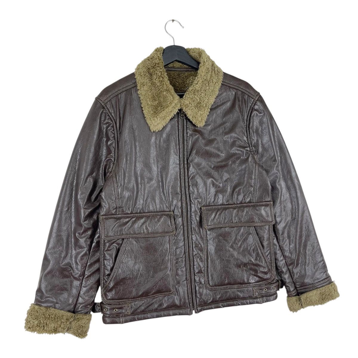 291295=Homme 291295 Homme Shearling Jacket Size US M / EU 48-50 / 2 - 6 Thumbnail