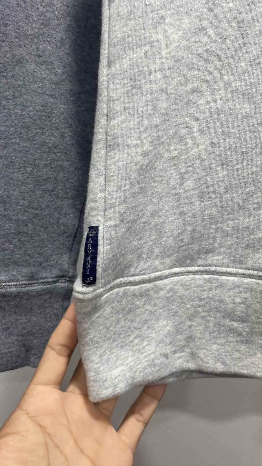 Designer × Giorgio Armani Armani Jeans Comfy Sweatshirt Size XXS / US 00 / IT 34 - 5 Thumbnail