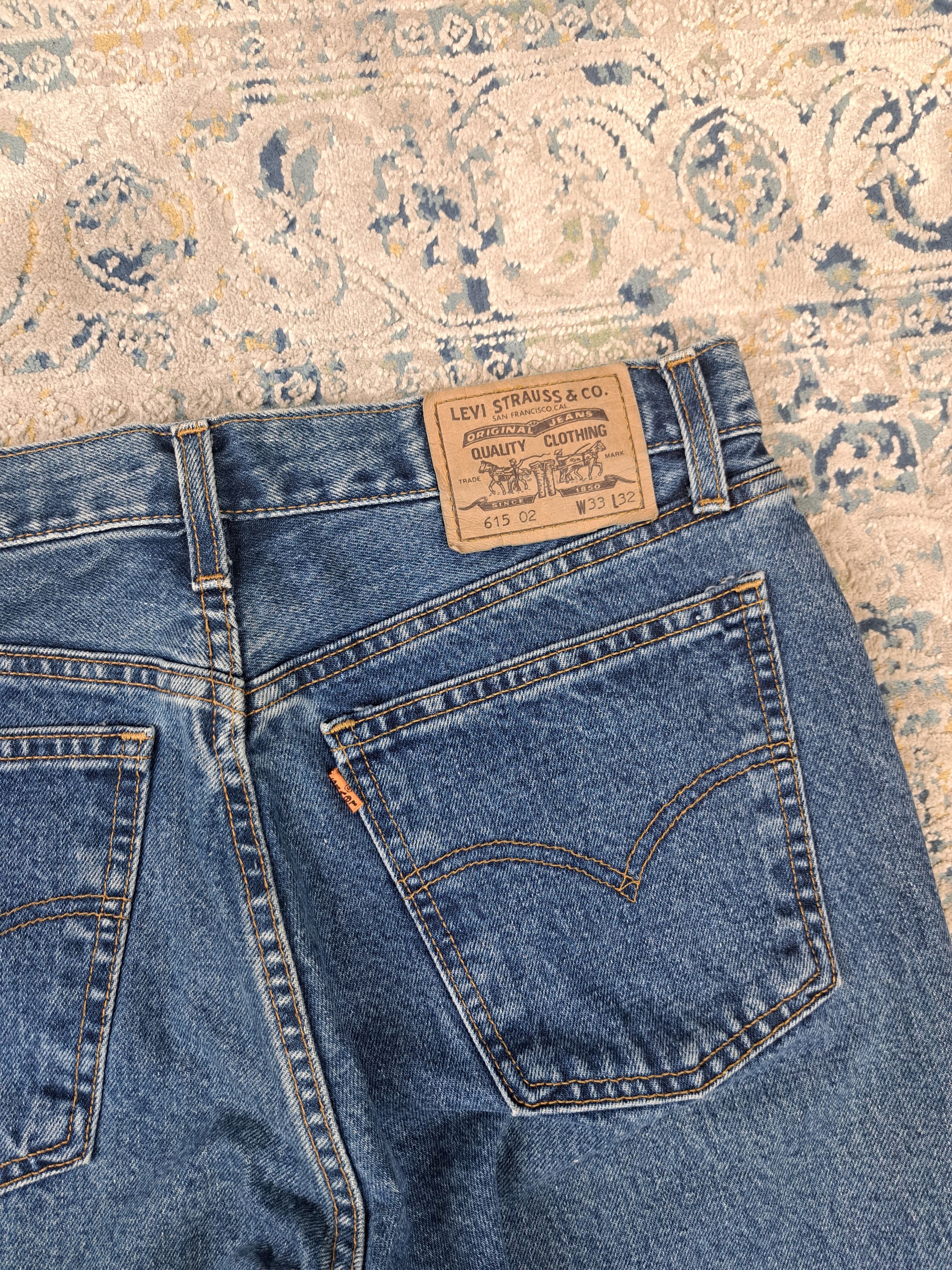 Levi's Vintage 1997 Levis 615 02 Orange Tab Denim Jeans Size US 33 - 2 Thumbnail
