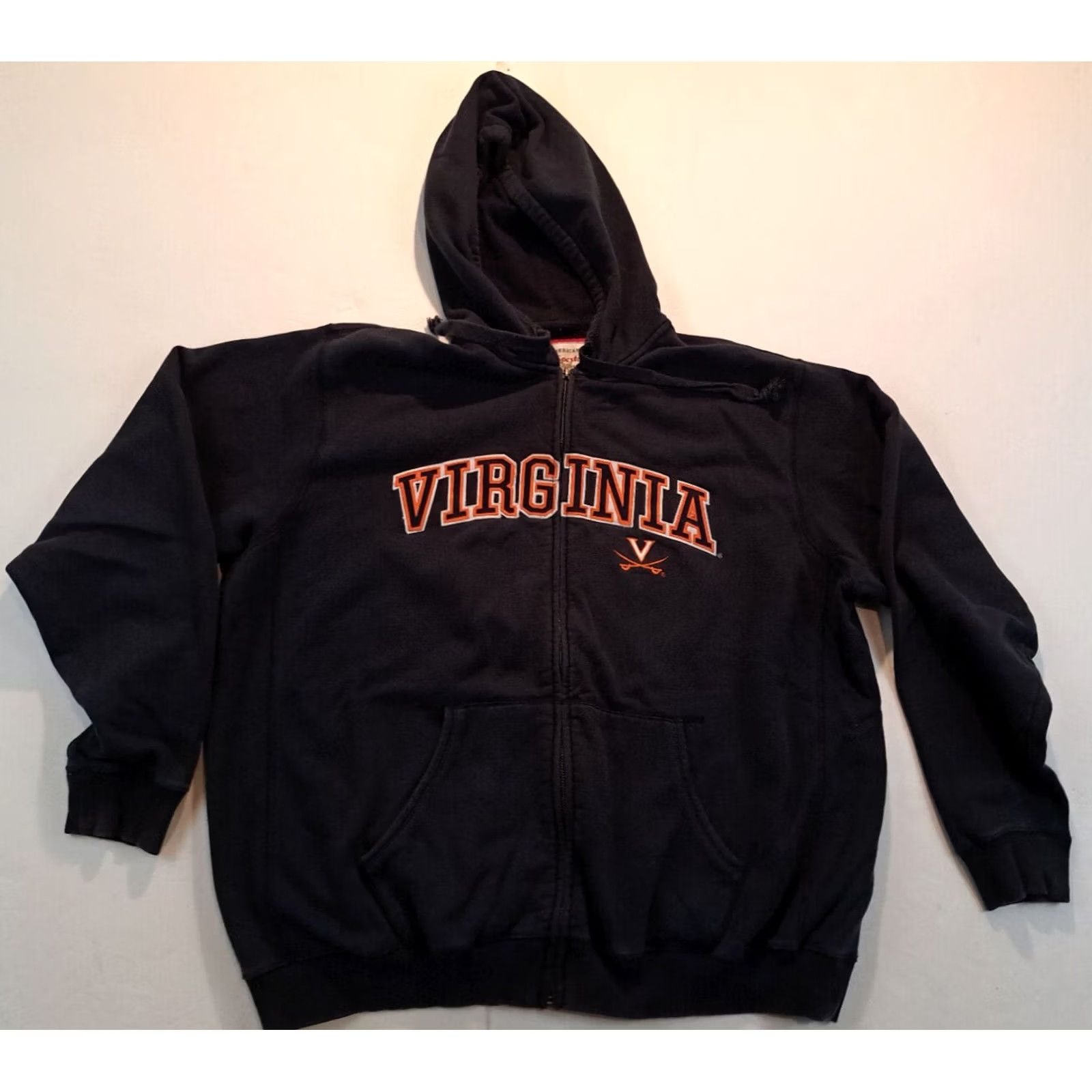 Vintage Virginia Cavaliers XXL Black Heavy Cotton Sweatshirt Size US XXL / EU 58 / 5 - 5 Thumbnail