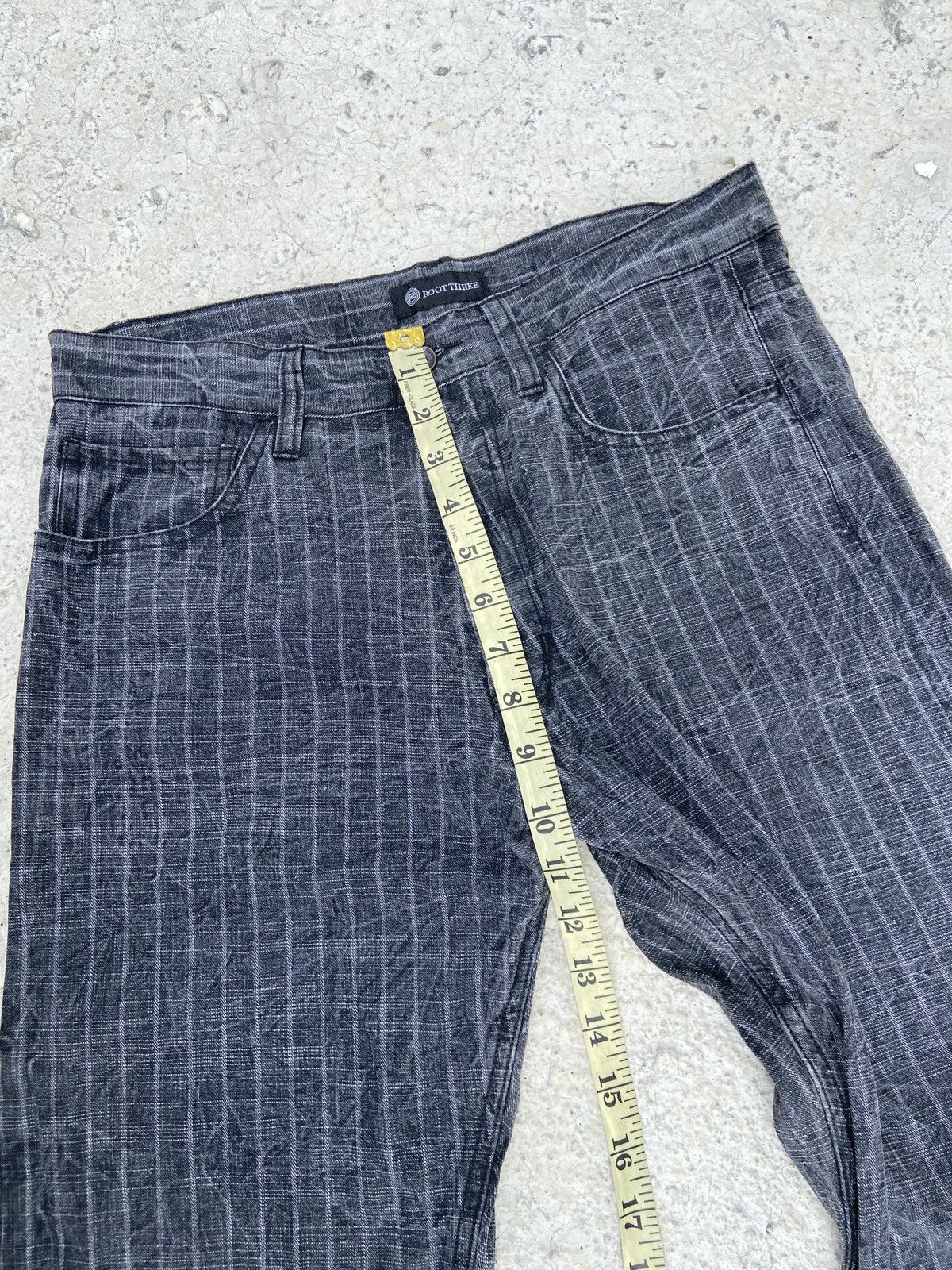 If Six Was Nine × Japanese Brand × Vintage Vintage Hickory Stripe Denim Size US 30 / EU 46 - 6 Thumbnail