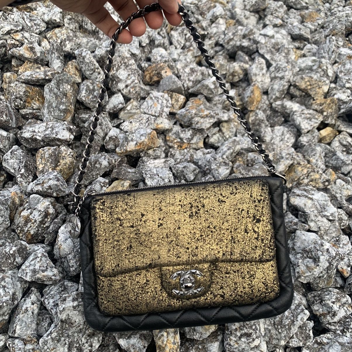Chanel Chanel Leather Flap Chain Dinner Bag Size ONE SIZE - 4 Thumbnail