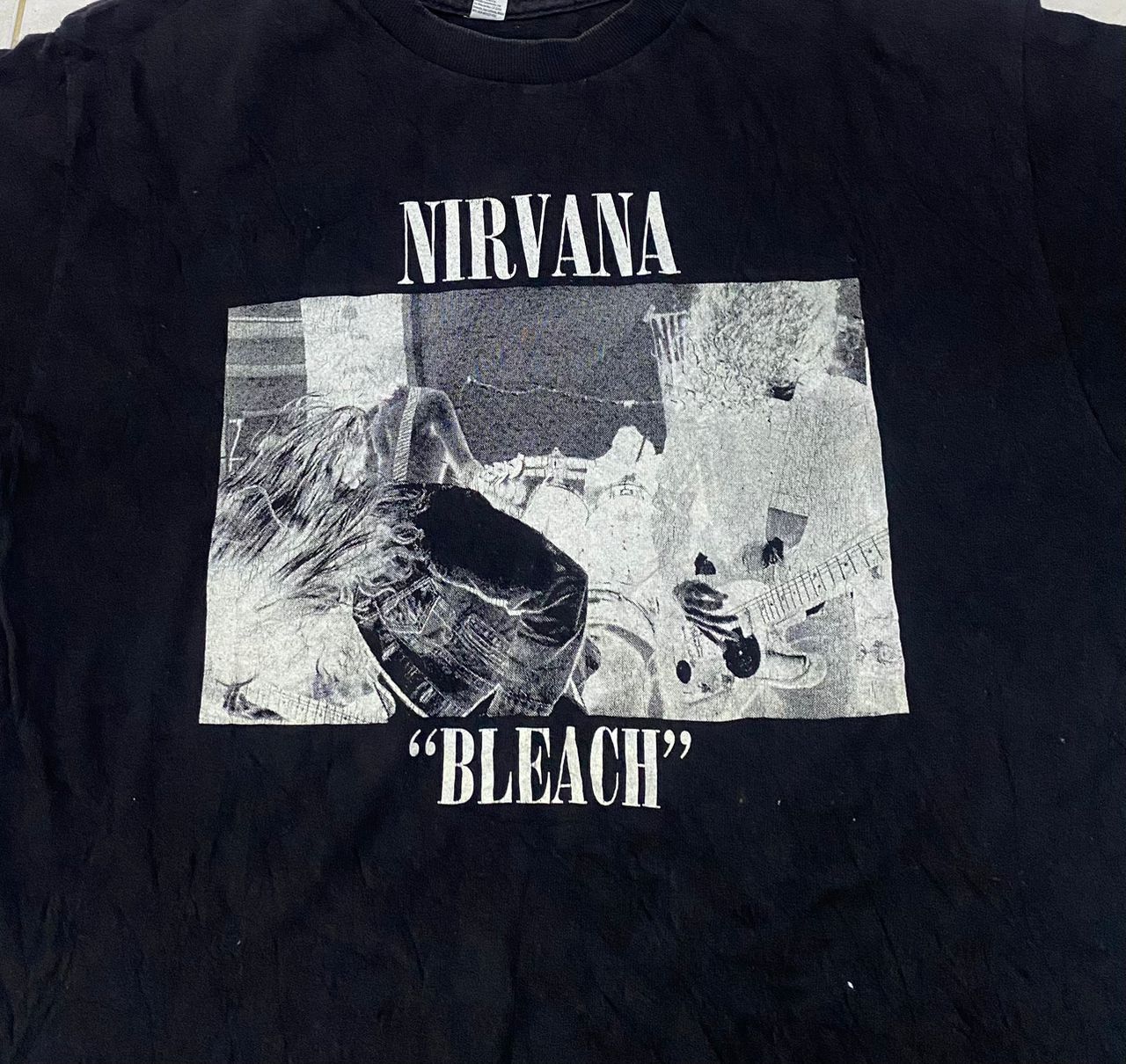 Nirvana Vintage Nirvana Bleach Album Promo Tshirt Size US M / EU 48-50 / 2 - 3 Thumbnail