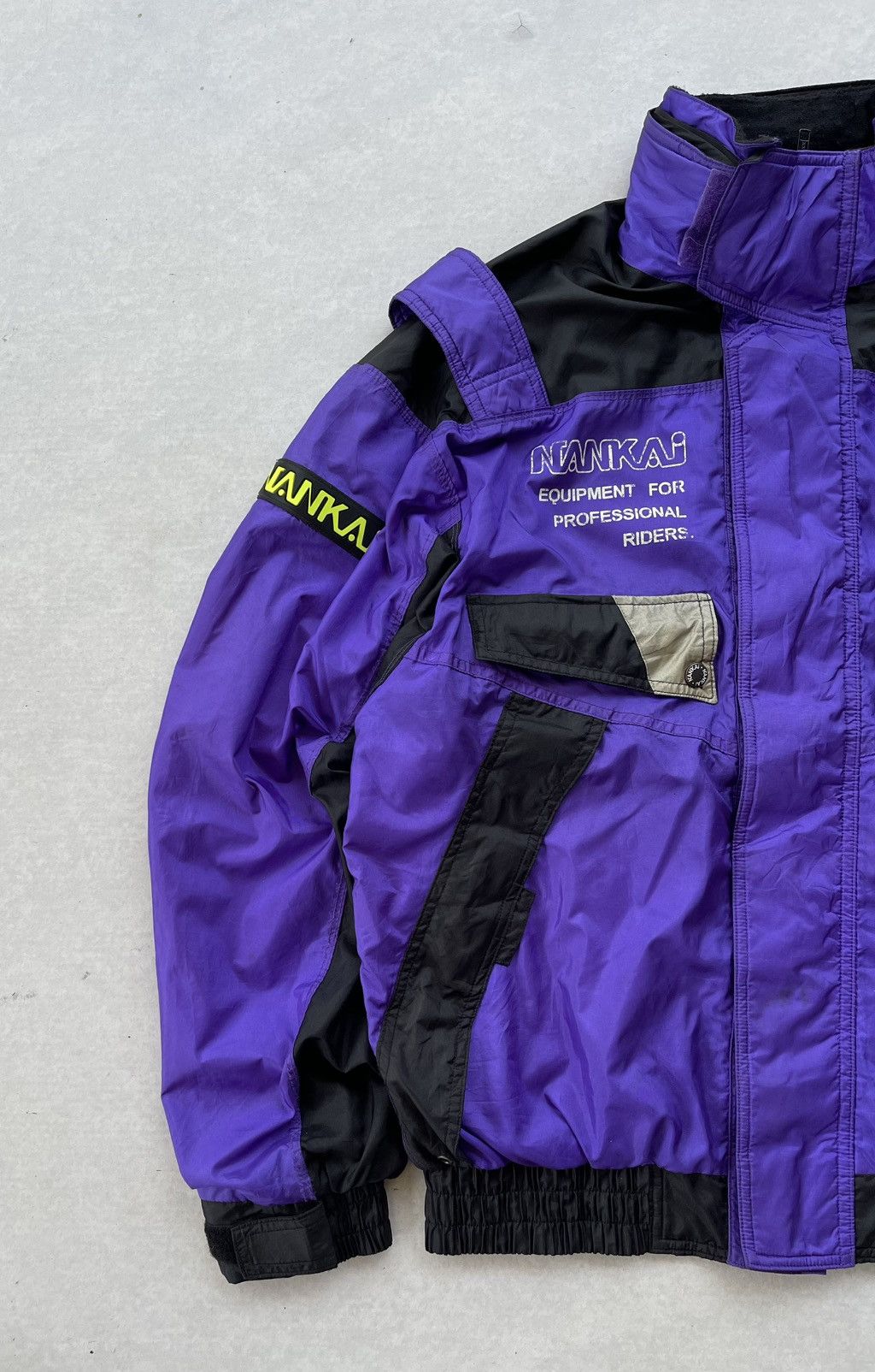 Sports Specialties 🔥VINTAGE NANKAI PRO RACING LOGO BOMBER JACKET Size US L / EU 52-54 / 3 - 4 Thumbnail