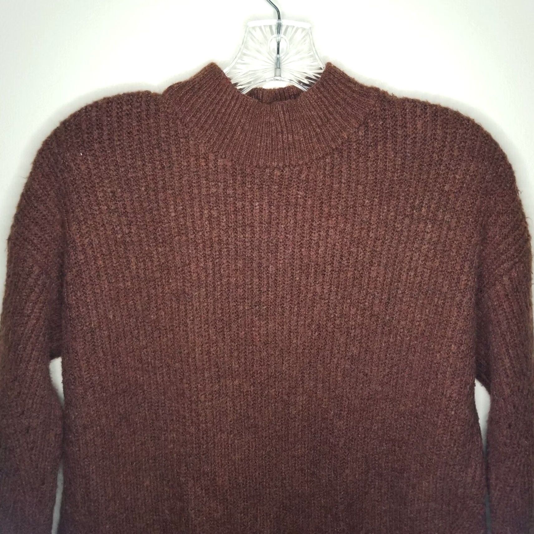 Old Navy Brown Old Navy Long Sleeve Pullover Sweater Womens Small Size S / US 4 / IT 40 - 2 Thumbnail