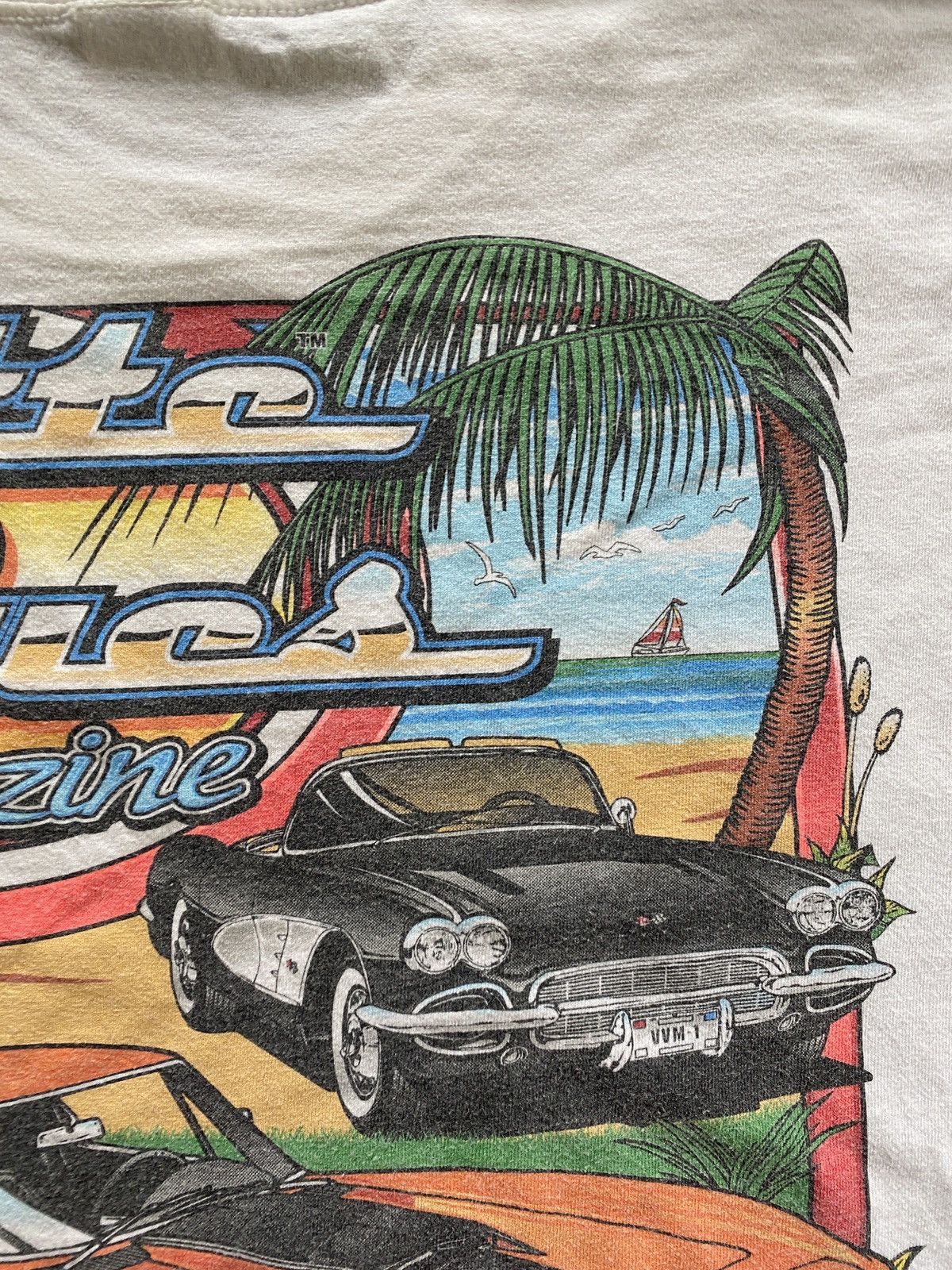 Anvil Vintage Y2K’s Vette Vues Magazine Florida Corvette Tee Size US XXL / EU 58 / 5 - 16 Thumbnail