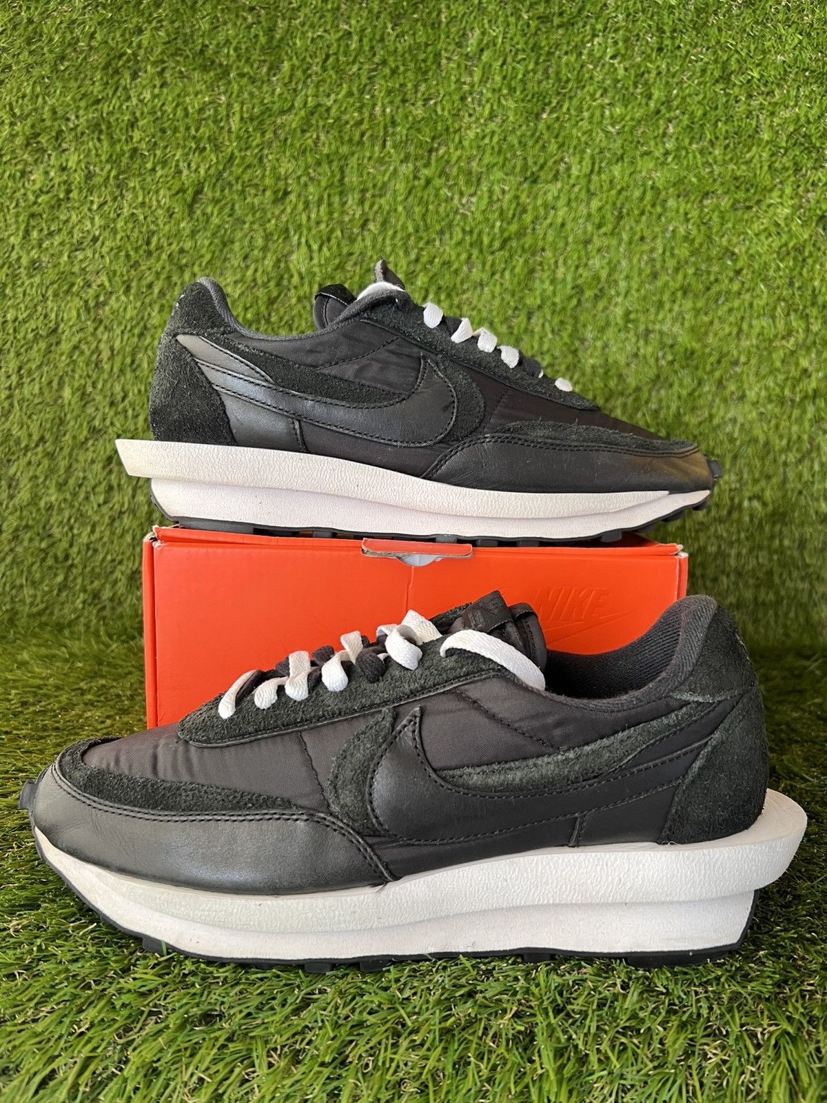 If Six Was Nine × Nike × Sacai Nike Sacai Black Nylon Size US 10.5 / EU 43-44 - 2 Thumbnail