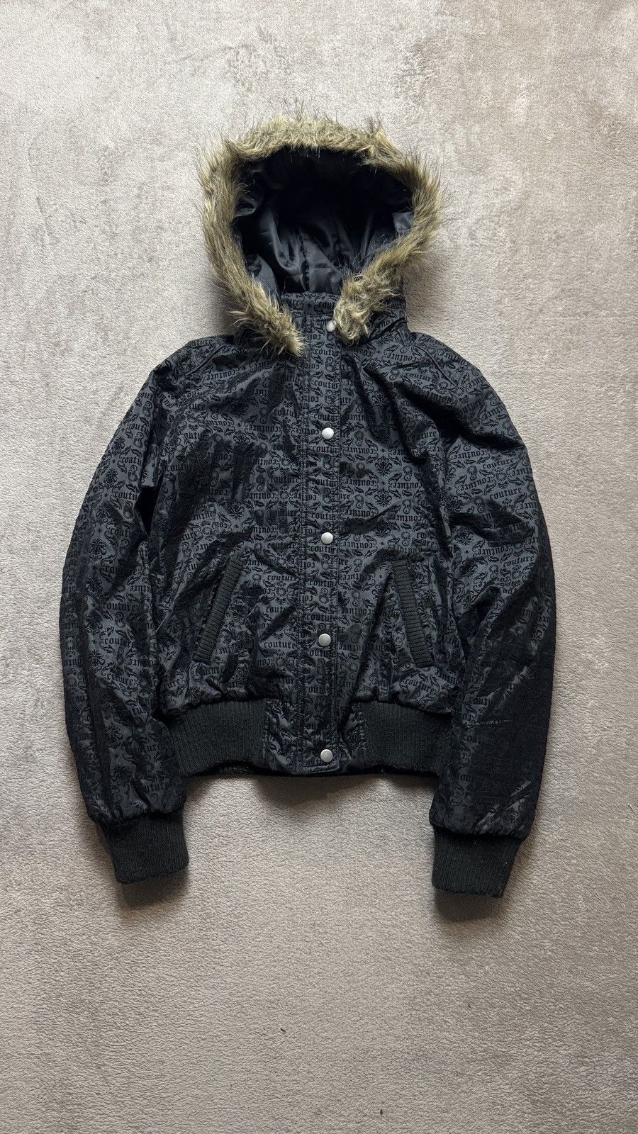 Vintage Y2K faux fur military jacket Ifsixwasnine Yohji LGB Goa vibe Size US M / EU 48-50 / 2 - 1 Thumbnail
