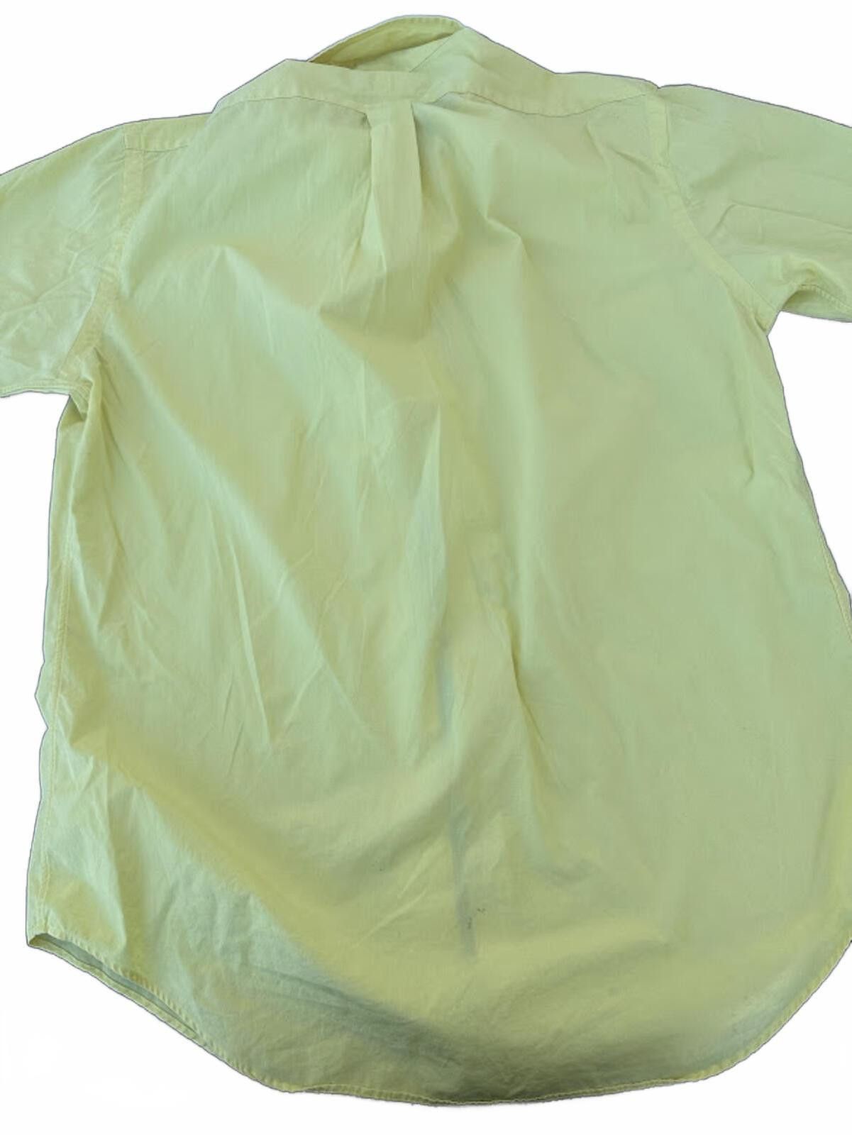Polo Ralph Lauren Ralph Lauren Yellow Classic Fit Shirt Medium Size US M / EU 48-50 / 2 - 6 Thumbnail