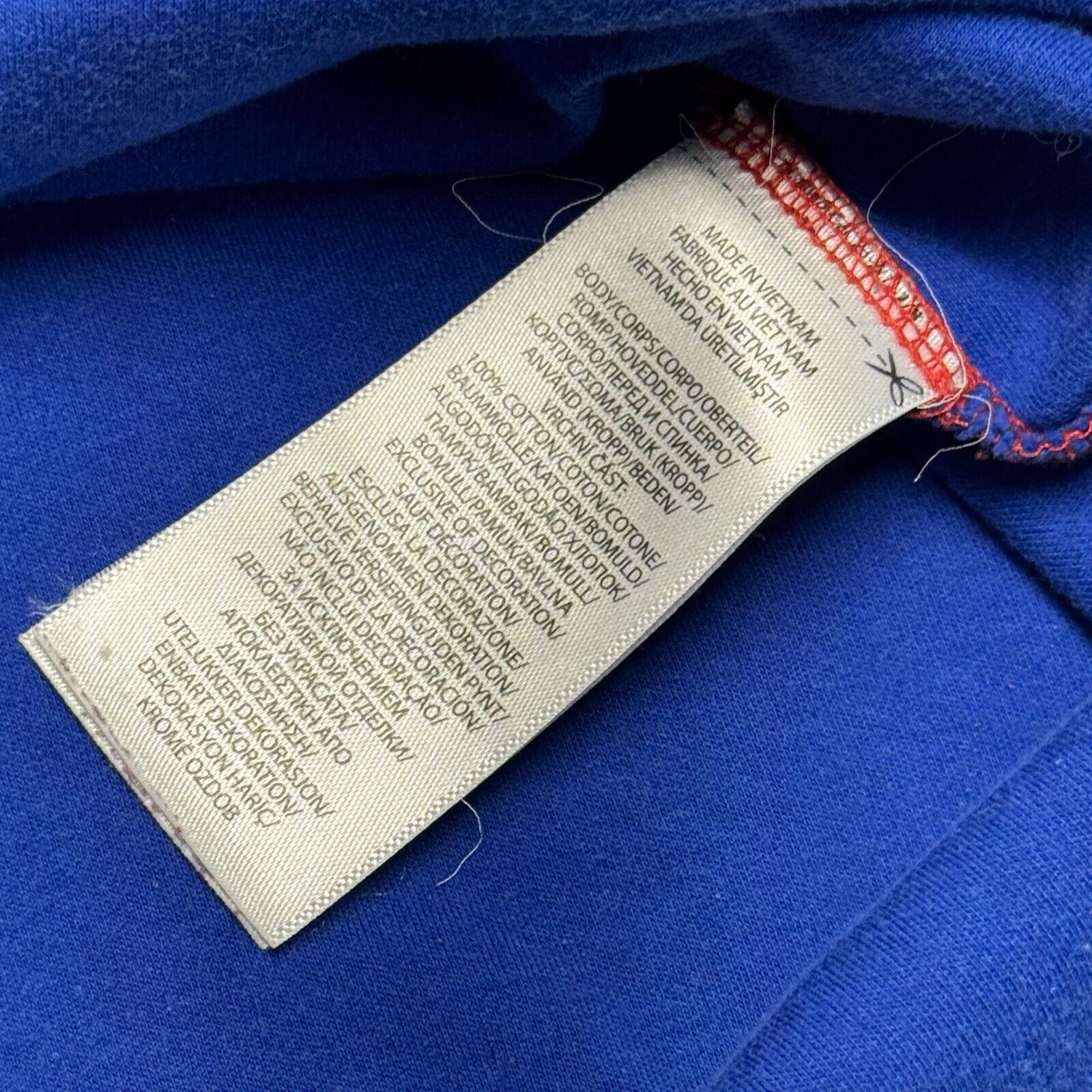 Polo Ralph Lauren Polo Ralph Lauren Spellout Shirt Mens Medium Red/Blue Collar Size US M / EU 48-50 / 2 - 8 Thumbnail