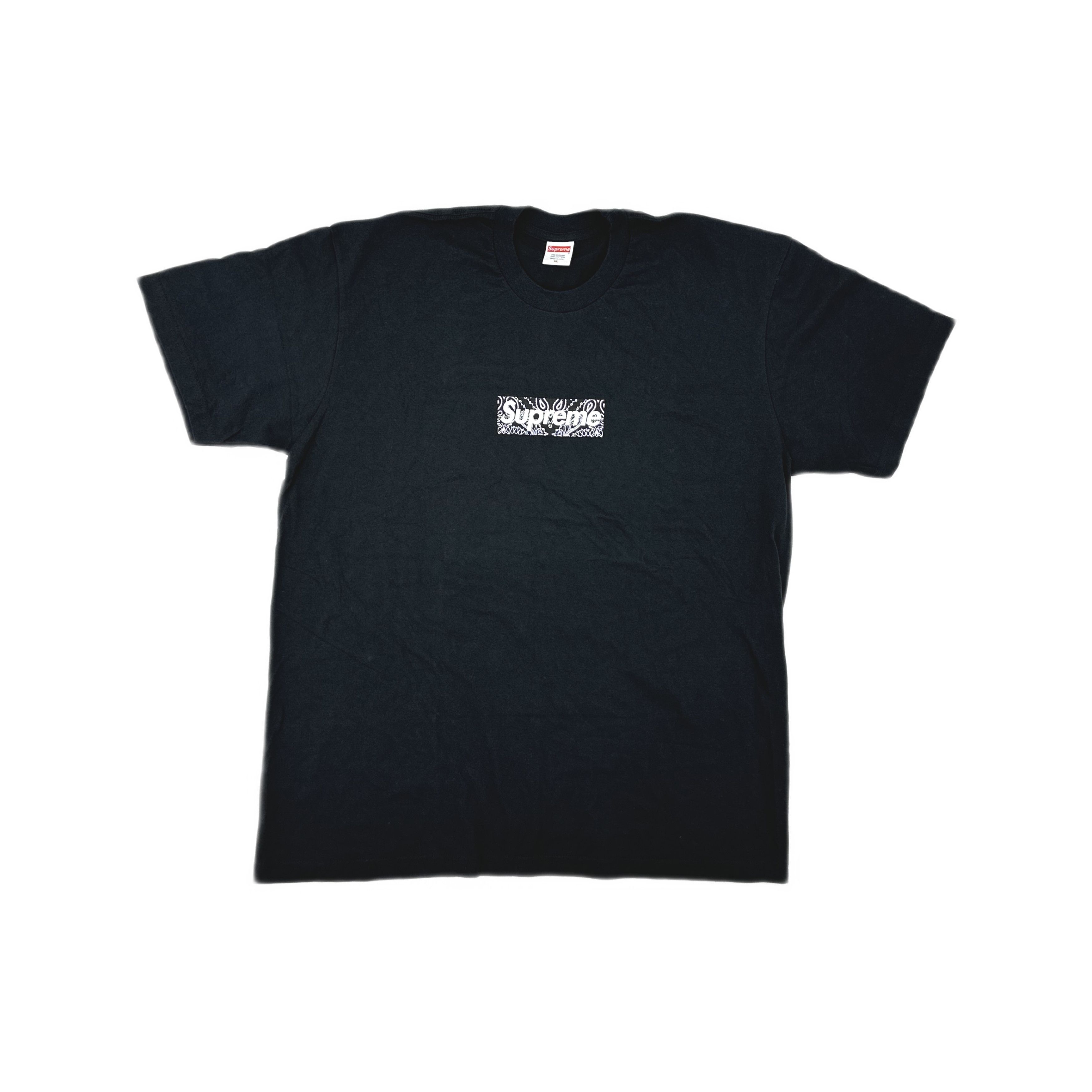 Supreme XL Supreme Dean Blunt Tee white photo 2025 box logo black