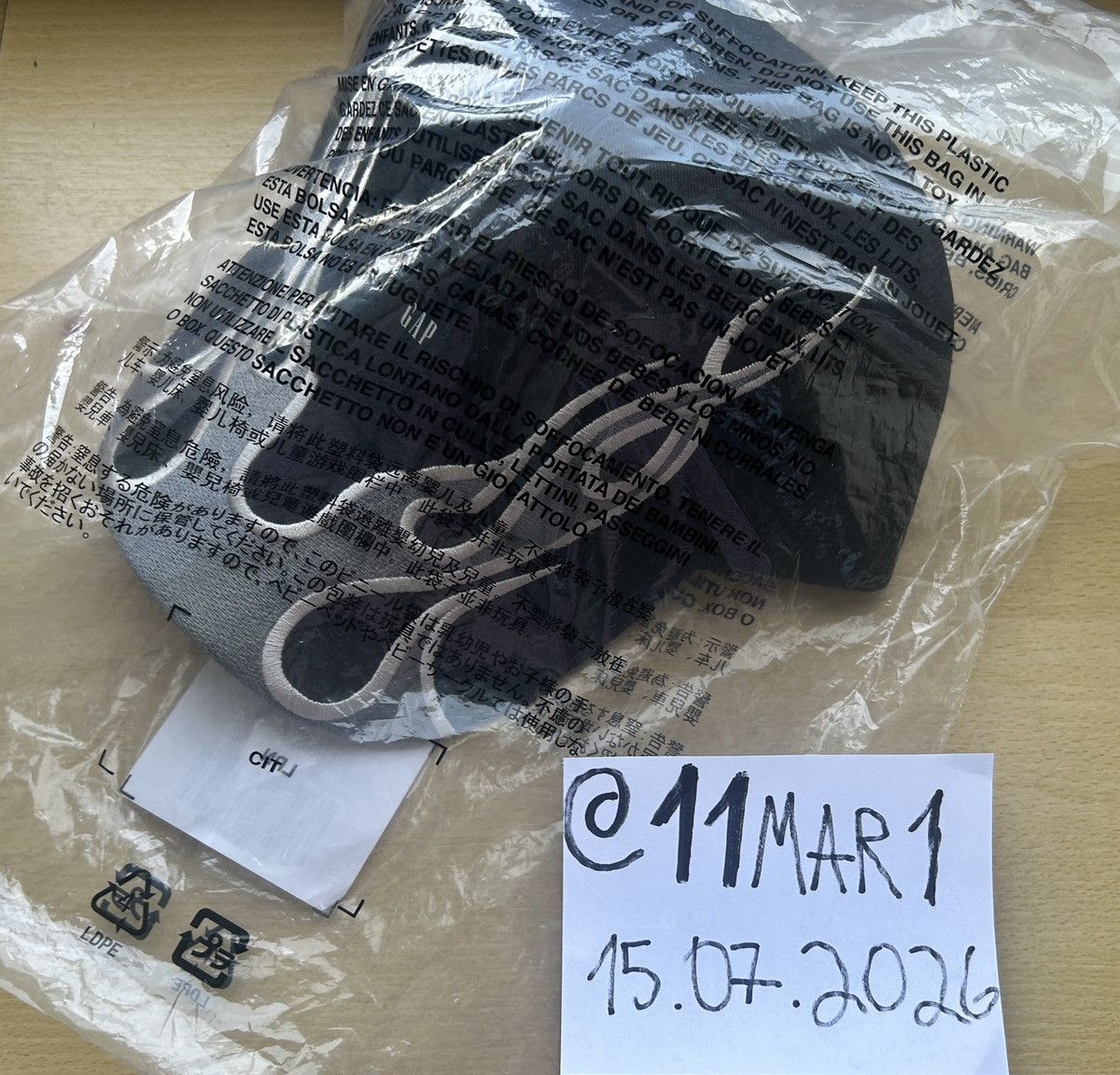 YZY X GAP Engineered By BALENCIAGA FLAME CAP