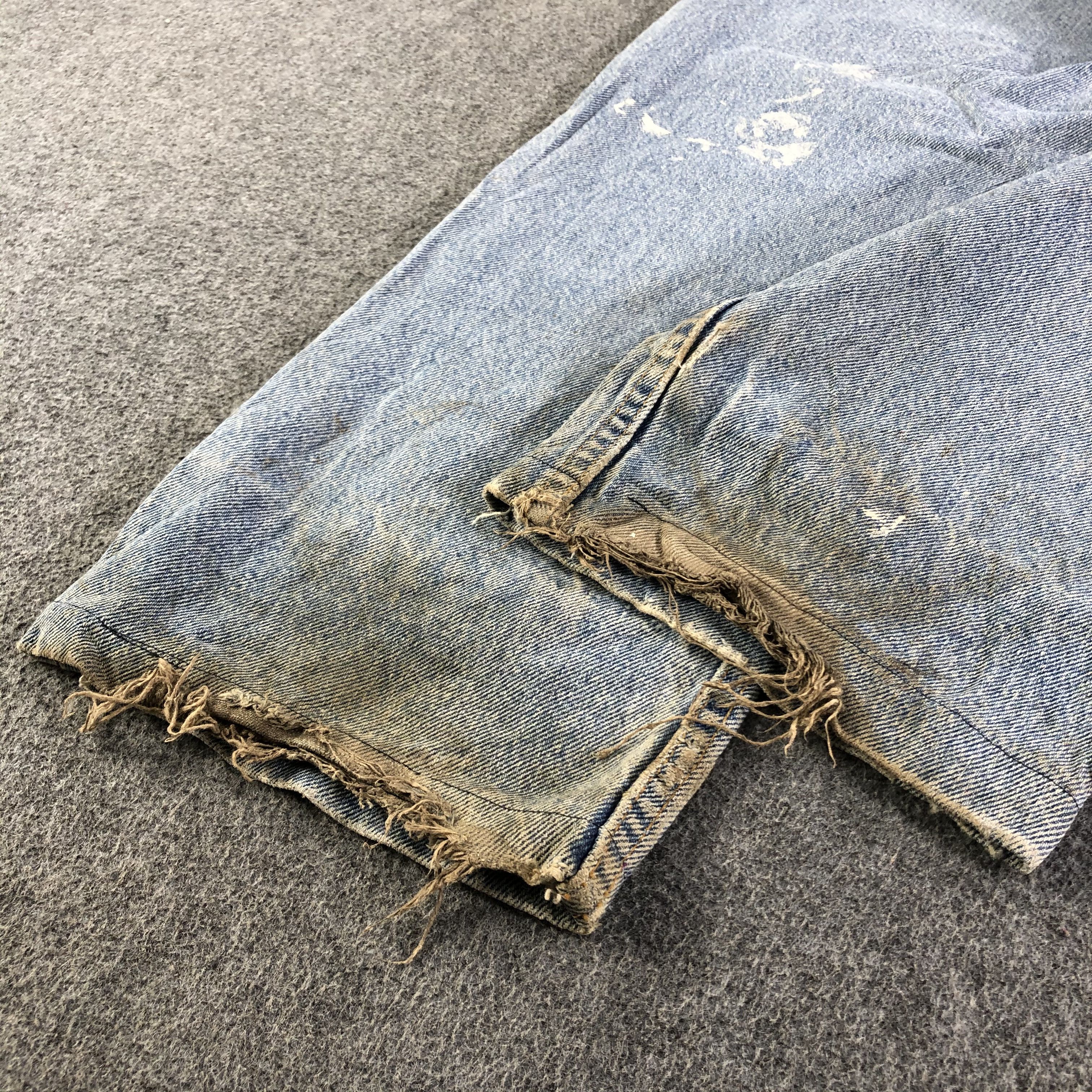 Levi's 90s Vintage Blue Wash Levis Jeans-J3112 Size US 33 - 6 Thumbnail