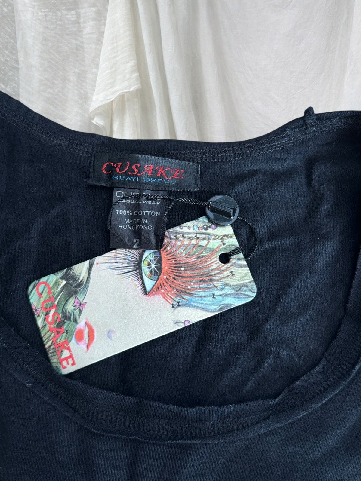 Japanese Brand 2000’s Aesthetic Vintage Y2K Floral Long Sleeve Top Size M / US 6-8 / IT 42-44 - 7 Thumbnail