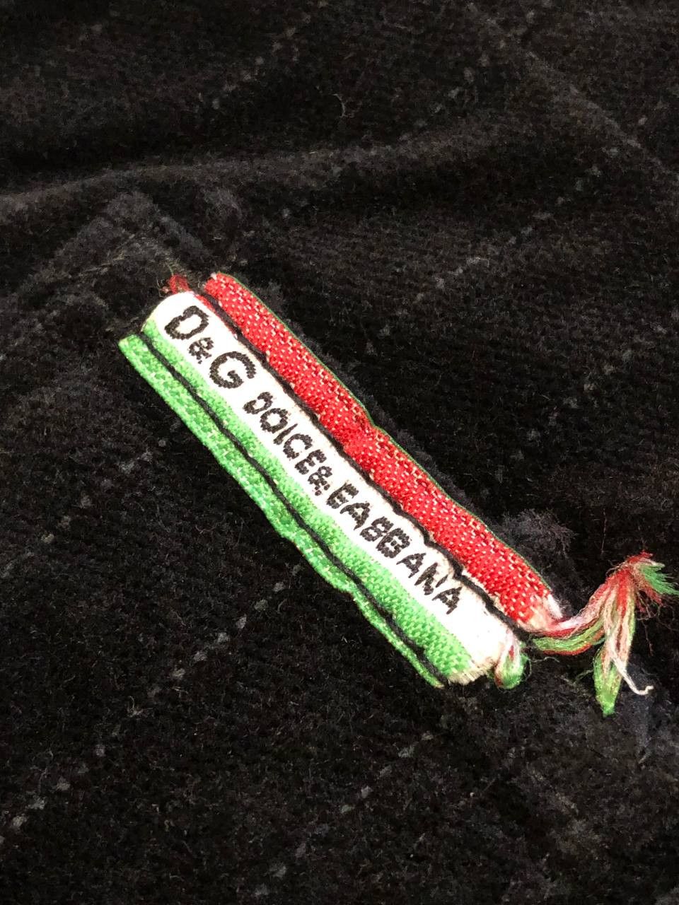 Dolce & Gabbana Black Pants luxury Dolce&Gabbana Y2K logo Vintage Size 27" / US 4 / IT 40 - 9 Thumbnail
