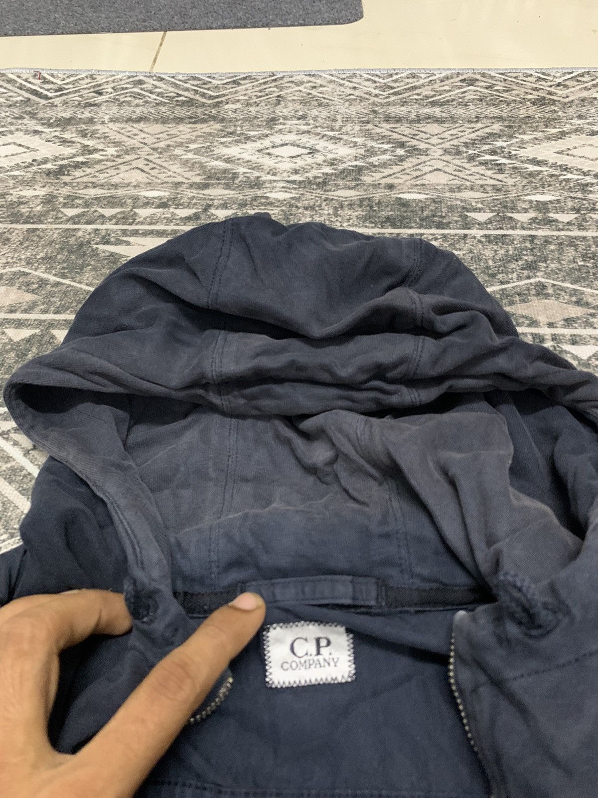 C.P. Company 90s C.P COMPANY HOODIE BUTTON UP RARE Size US XL / EU 56 / 4 - 11 Thumbnail