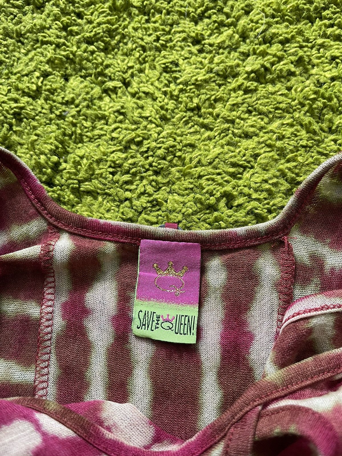 Designer × Vintage Save the Queen 2000s vintage mesh dress Y2K Size S / US 4 / IT 40 - 3 Thumbnail