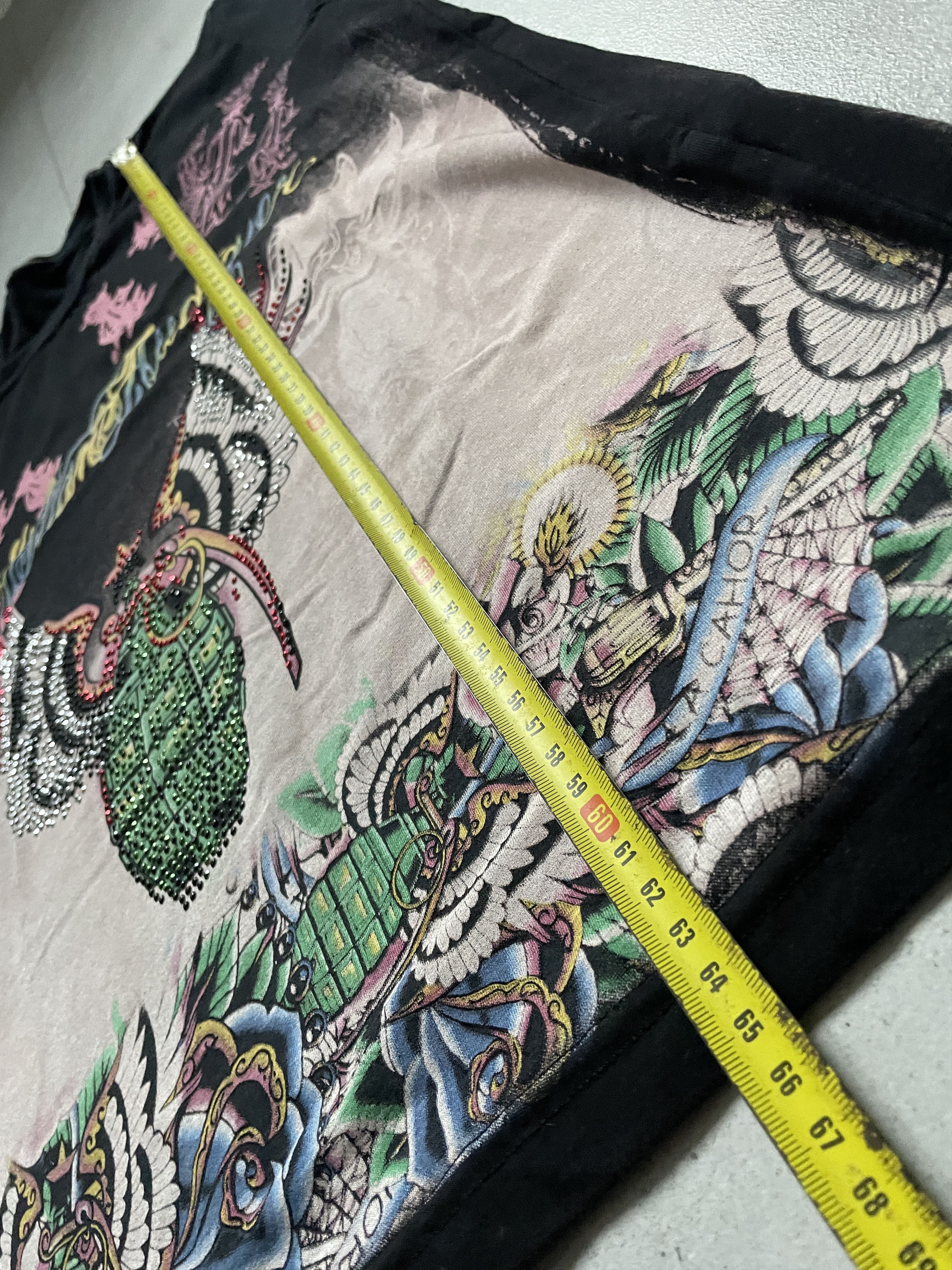 Christian Audigier Y2K ED HARDY BY CHRISTIAN AUDIGIER OPIUM PUNK ROCK TEE Size US M / EU 48-50 / 2 - 8 Thumbnail