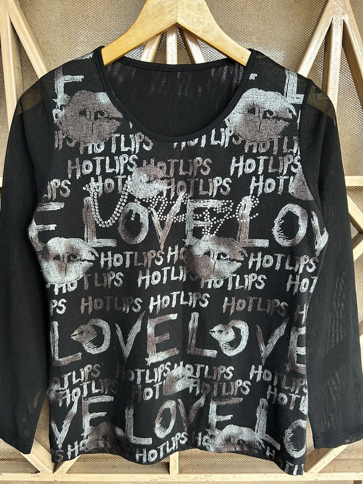 Japanese Brand 2000s Graphics Y2k Shirt Size US M / EU 48-50 / 2 - 2 Thumbnail