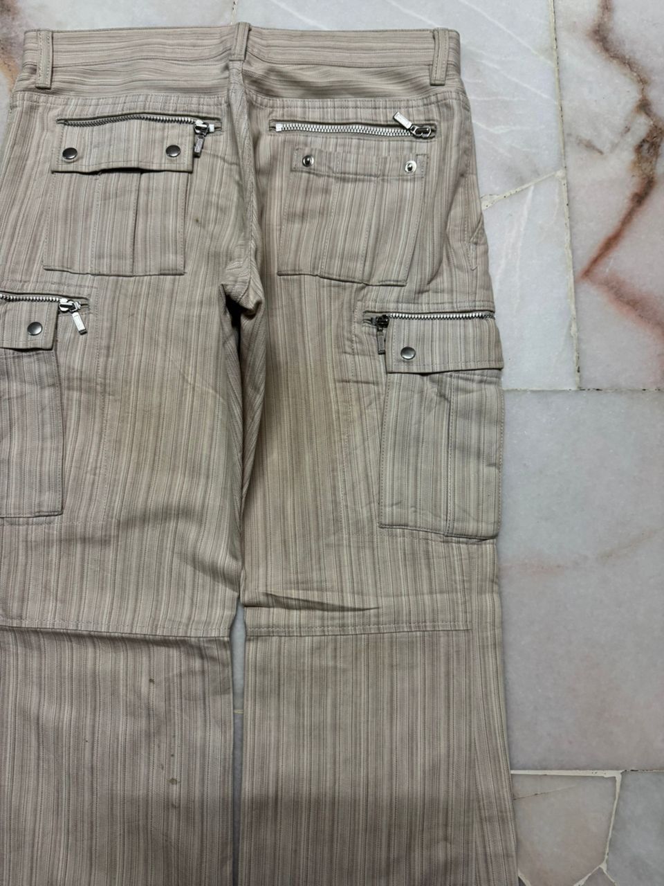 Tornado Mart 💥Flared💥Insane 90s Style SemanticDesign Plaid Dirty Bootcut Size US 30 / EU 46 - 18 Thumbnail
