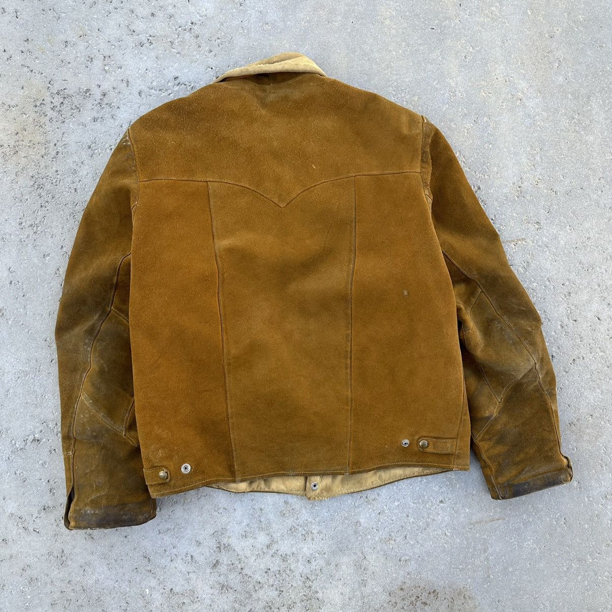 Other VTG 60’s Pioneer Wear Sherpa Lined Suede Leather Jacket Size US M / EU 48-50 / 2 - 2 Thumbnail