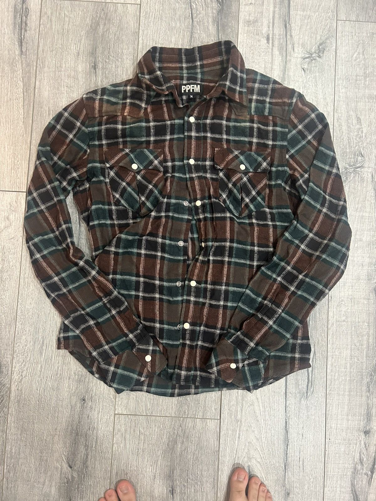 PPFM Ppfm flannel Size US S / EU 44-46 / 1 - 1 Thumbnail