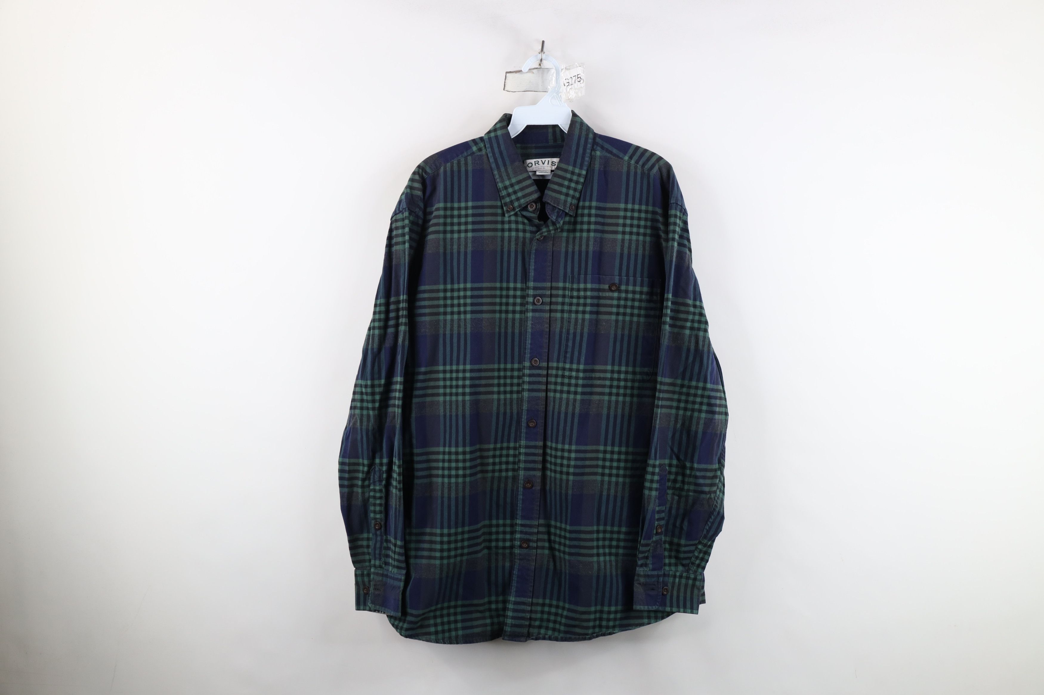 Orvis Vintage Orvis Faded Collared Button Down Shirt Plaid Cotton Size US M / EU 48-50 / 2 - 1 Thumbnail