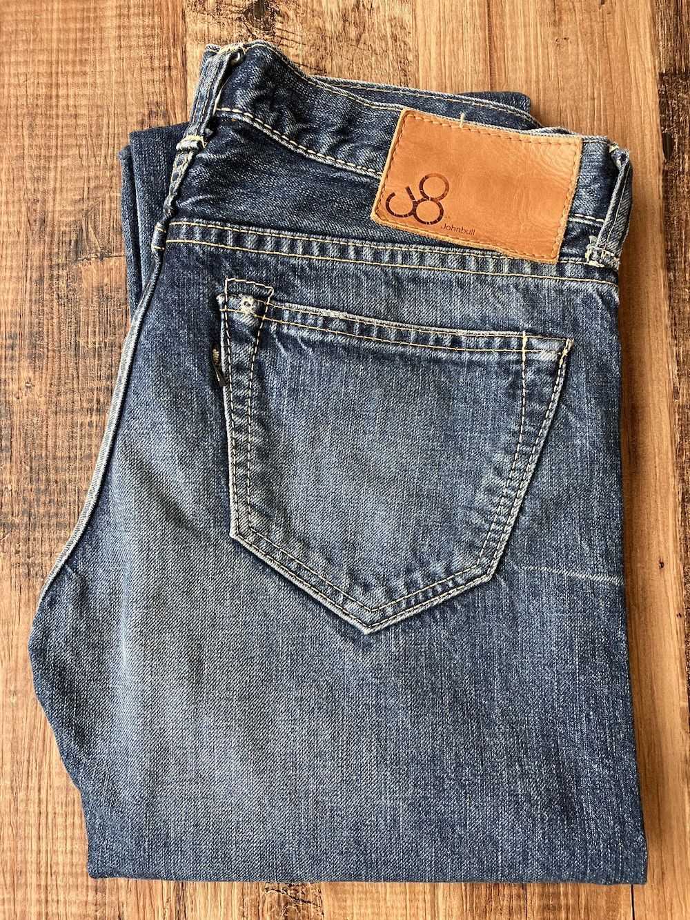Johnbull JOHNBULL for Women AP725 W32 x L32 Slim-fit Selvedge Size 32" / US 10 / IT 46 - 2 Thumbnail