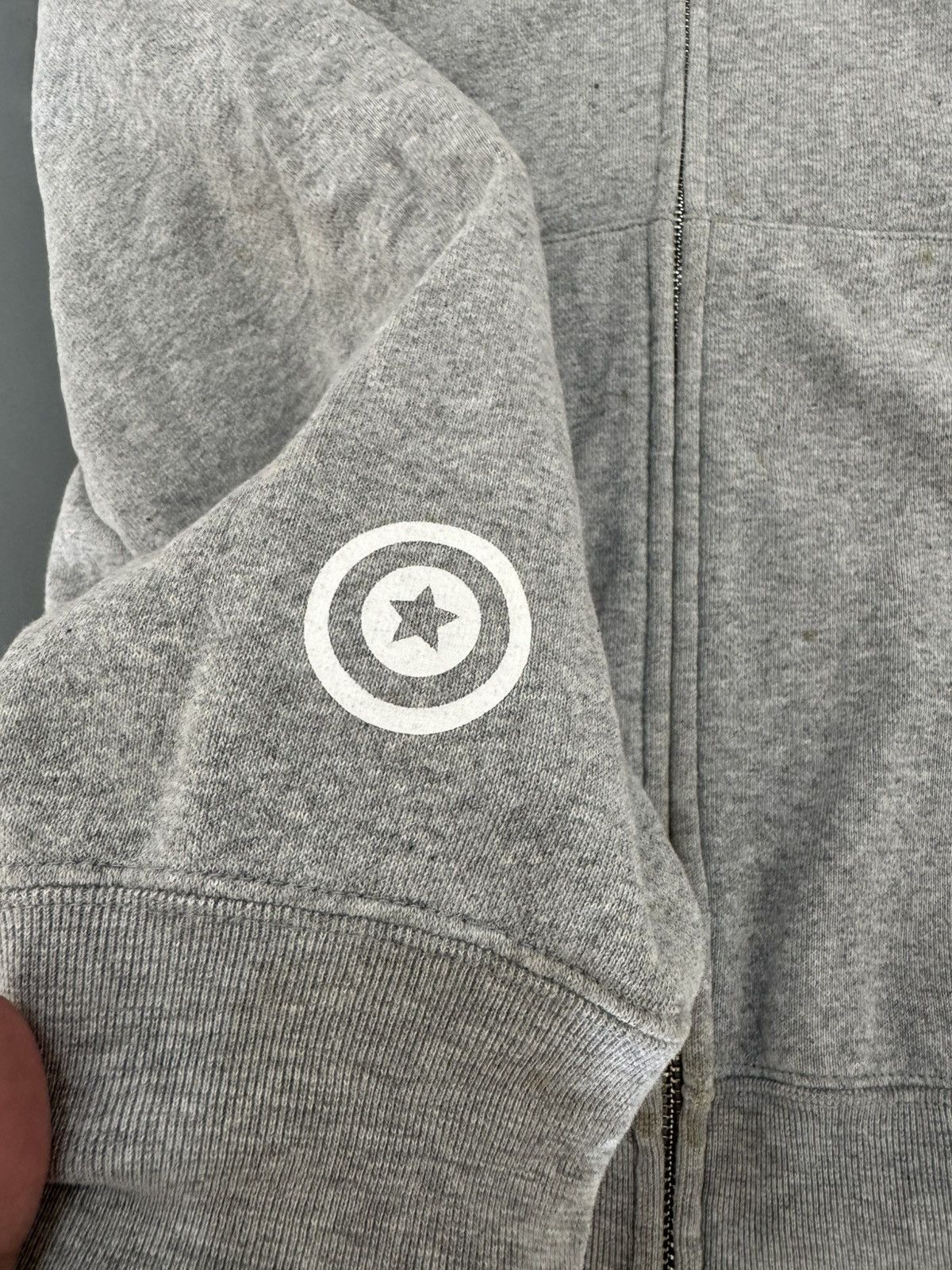 Bape VINTAGE BAPE SHARK WGM GREY ZIP HOODIE Size US XL / EU 56 / 4 - 4 Thumbnail