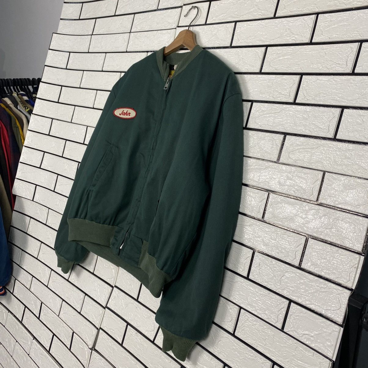 Vintage 🔥VINTAGE FLY BOMBER JACKET 60’s WORK DUCK CANVAS DETROIT Size US M / EU 48-50 / 2 - 5 Thumbnail