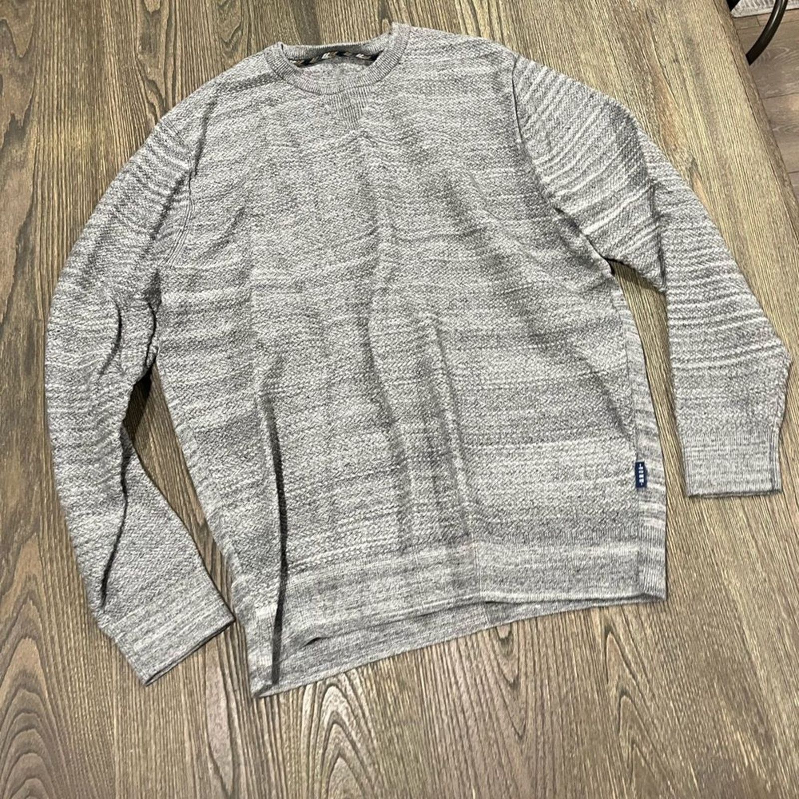 Vintage ROWM Mens Pullover Sweater Knit Striped Crewneck Size M Size US M / EU 48-50 / 2 - 1 Thumbnail