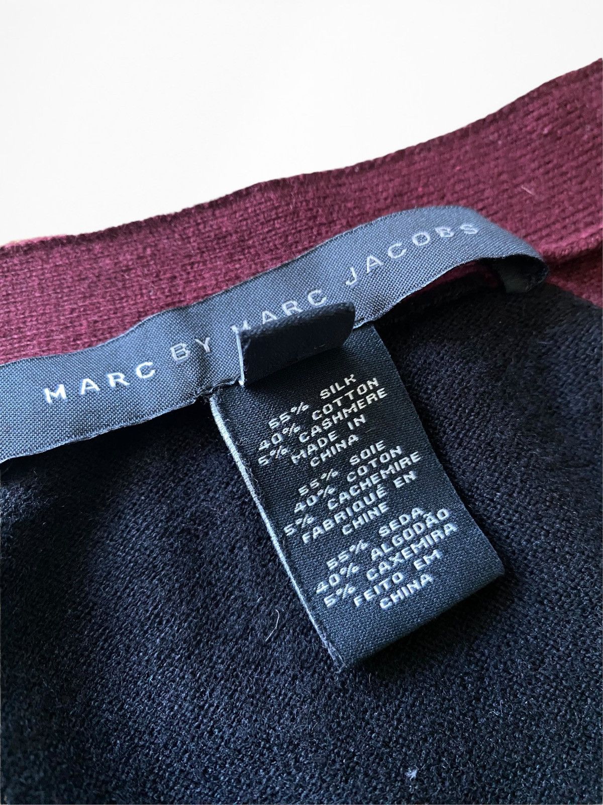 Marc by Marc Jacobs Marc By Marc Jacobs Beet Juice Silk & cashmere Cardigan Size US XS / EU 42 / 0 - 7 Thumbnail